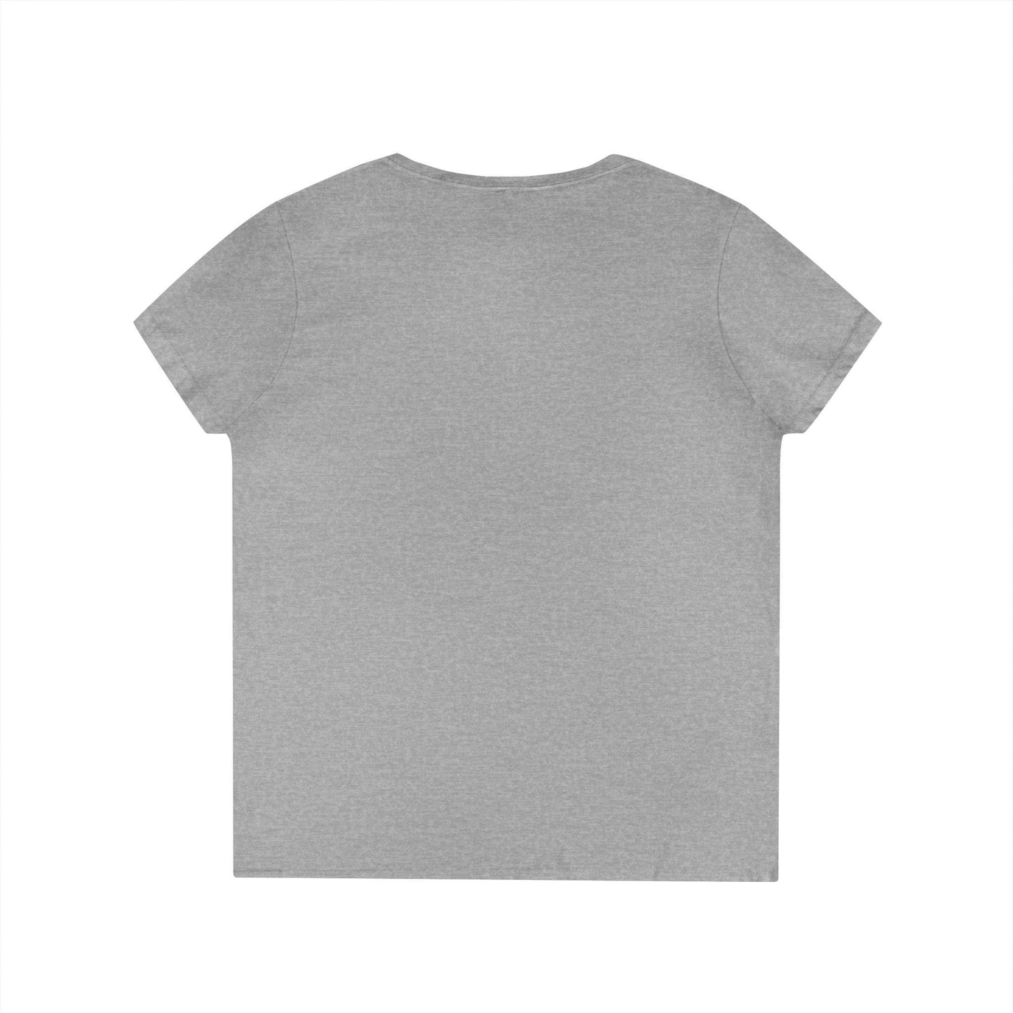 Peace and Love Ladies' V-Neck T-Shirt, Global Peace Tee, No Fighting Shirt, Peace Symbol Top, V-Neck Peace Typography Tee - Little Flower Farm