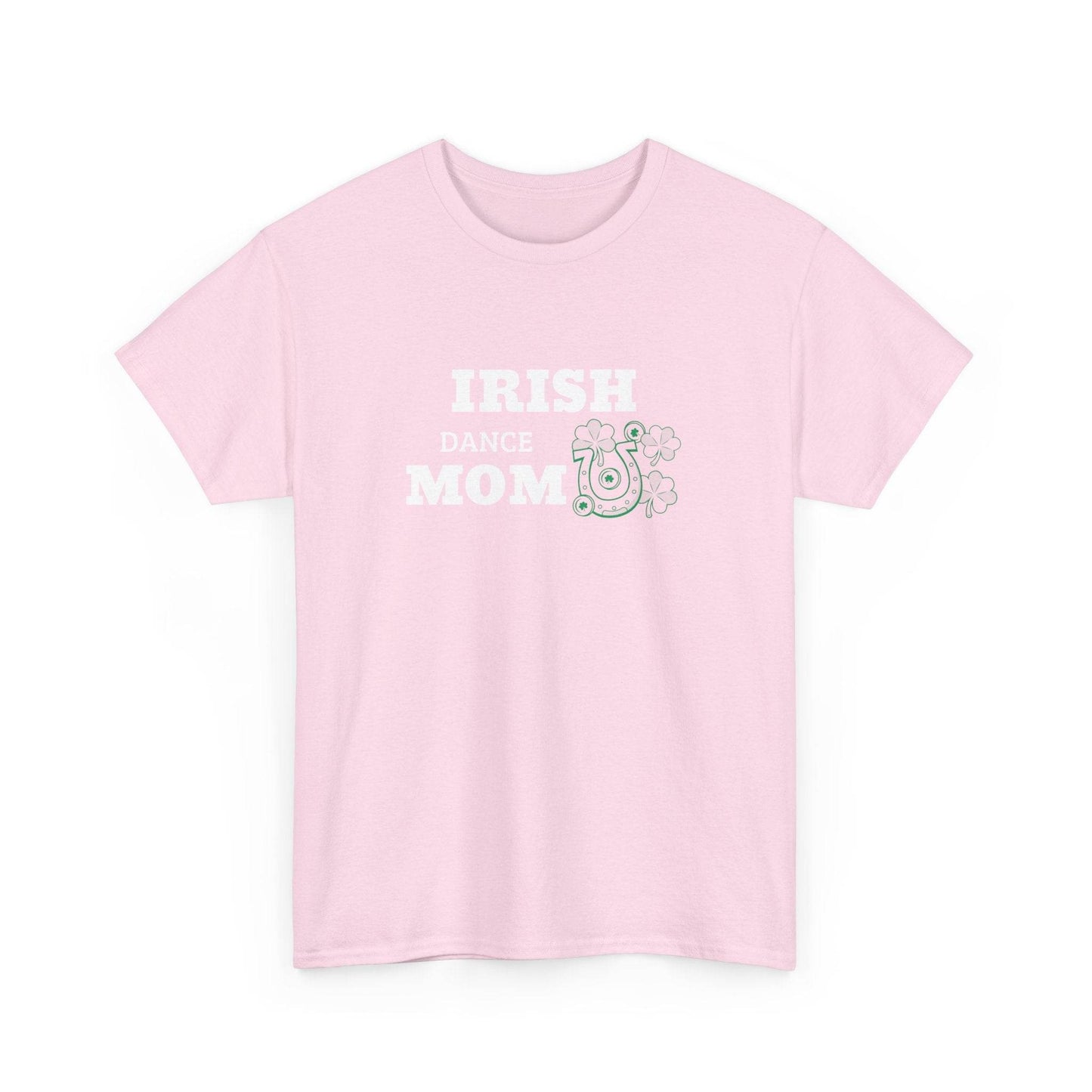Irish Dance Mom Tee, St. Patrick's Day Shirt, Celtic Dance T-Shirt, Irish Pride Top, Shamrock Apparel - Little Flower Farm