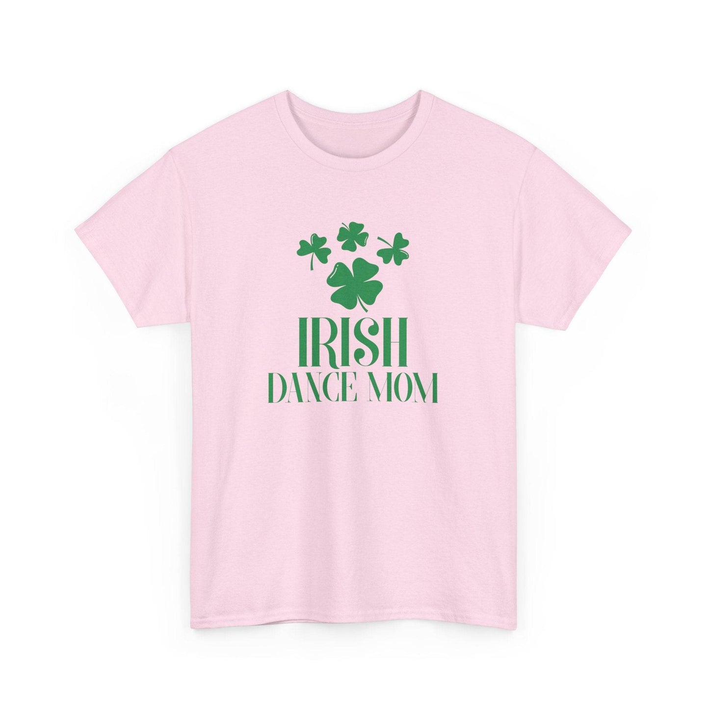 Irish Dance Mom Tee, St. Patrick's Day Shirt, Celtic Dance T-Shirt, Irish Pride Top, Shamrock Apparel - Little Flower Farm