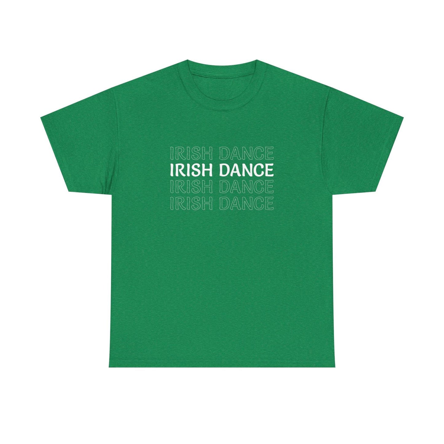 Irish Dance Tee, St. Patrick's Day Shirt, Celtic Dance T-Shirt, Irish Pride Top, Shamrock Apparel - Little Flower Farm