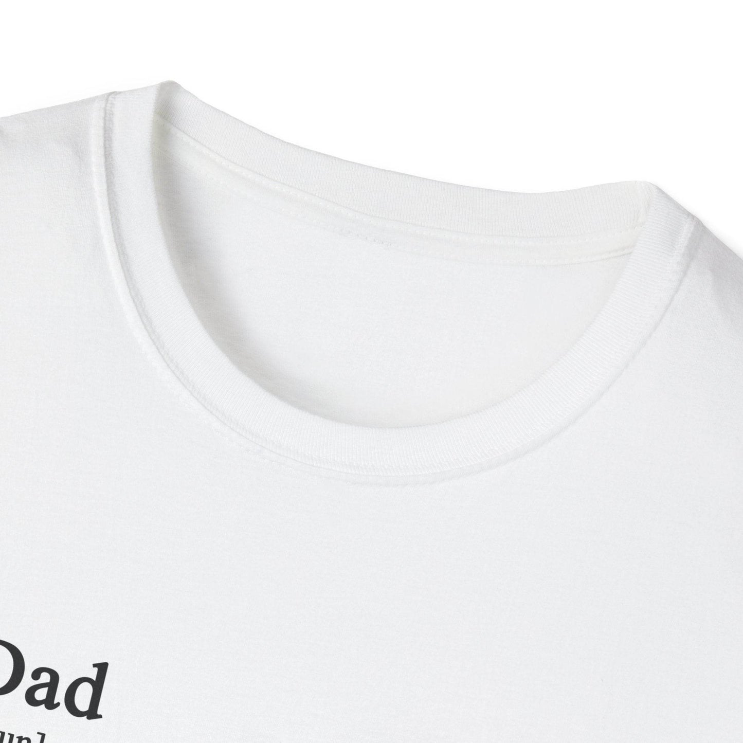 Dad Definition Unisex T-Shirt, Fathers Day Gift Tee, Softstyle Shirt for Dad, House Wear, Comfortable Tee Shirt - Little Flower Farm