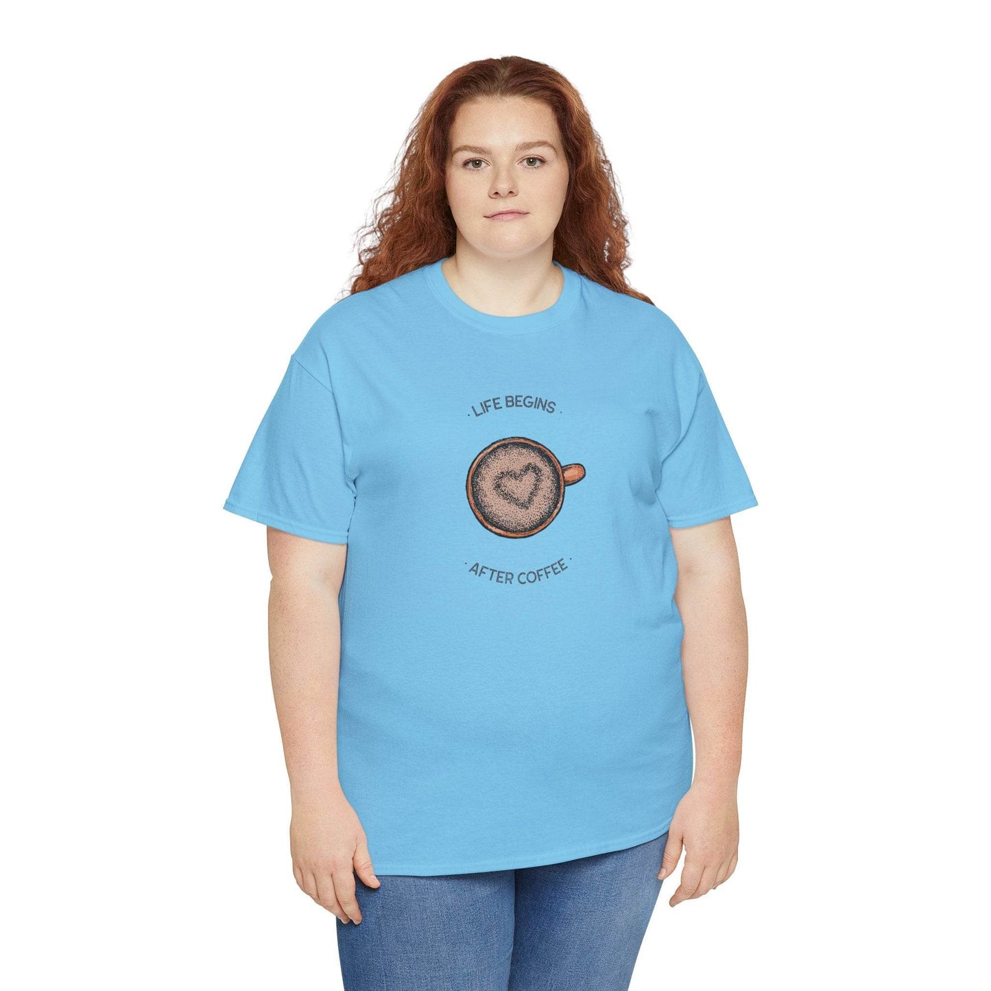 Coffee Lover Unisex Tee, Coffee Tee, Caffeine Addict Shirt, Funny Coffee Shirt, Coffee Gift, Coffee T-Shirt - Little Flower Farm