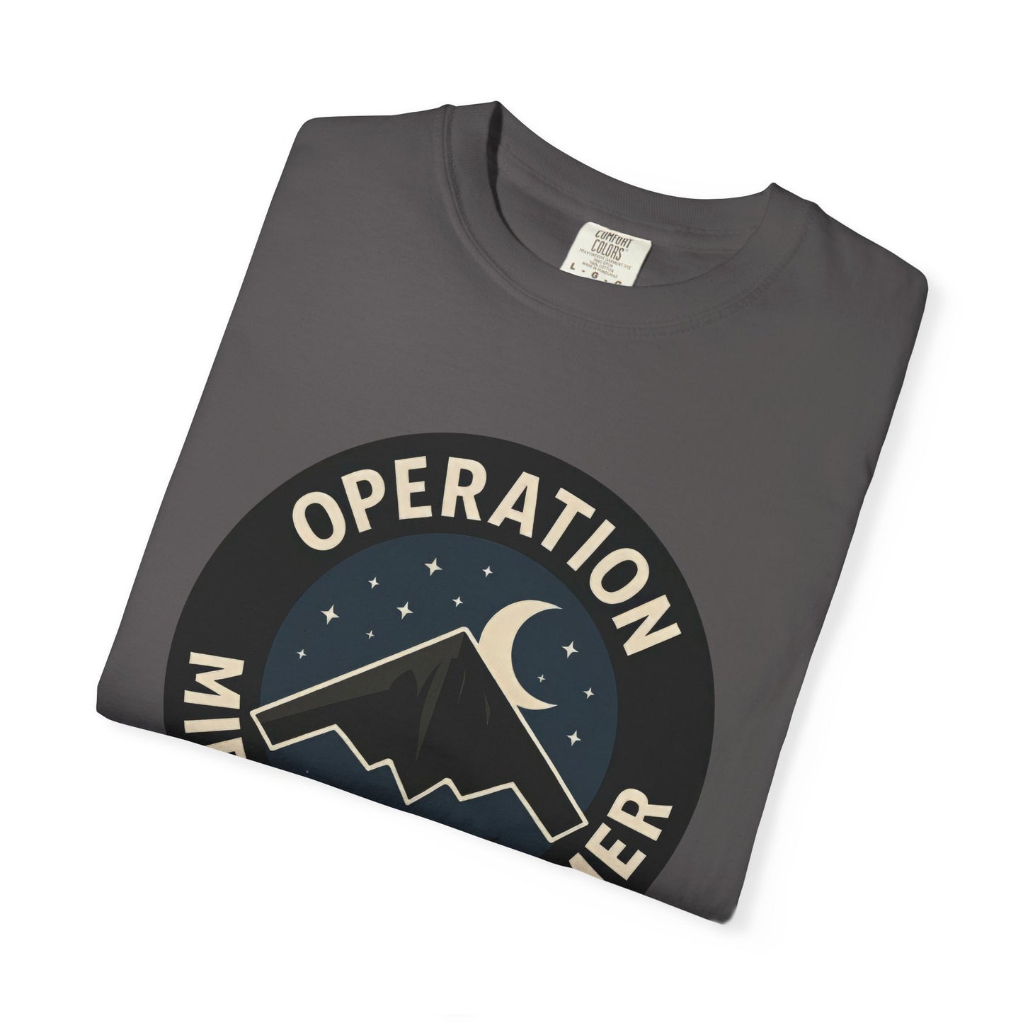 Operation Midnight Hammer T-Shirt Garment-Dyed Unisex T-Shirt | Casual Comfort Tee for Everyday Wear, Great for Gifts, 509th