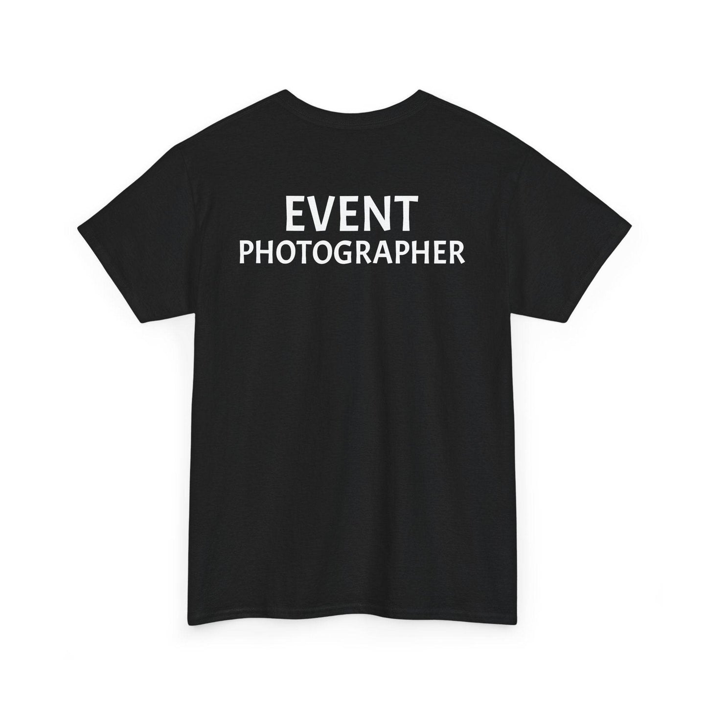 Unisex Heavy Cotton Tee - Event Photographer Graphic Shirt - Little Flower Farm