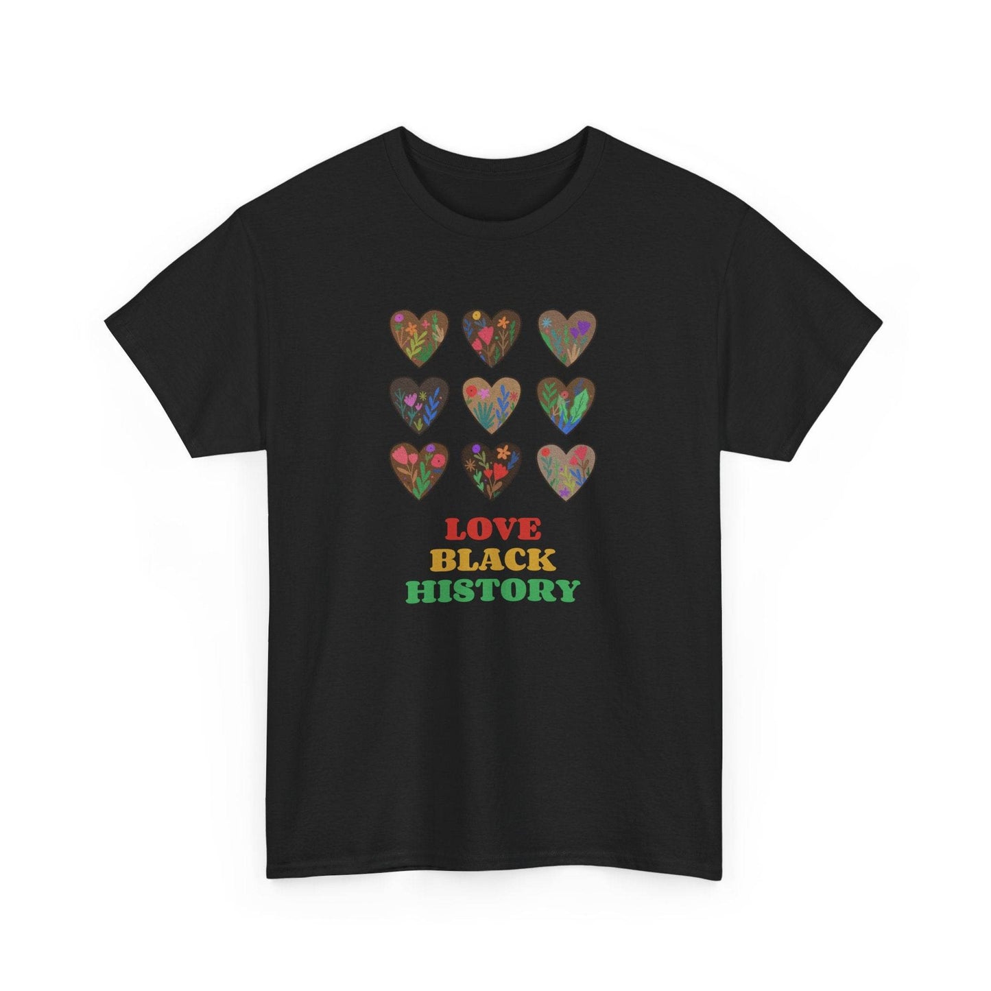 Love Black History Tee, Martin Luther King Graphic Shirt, Civil Rights Activist, American History, Pride - Little Flower Farm
