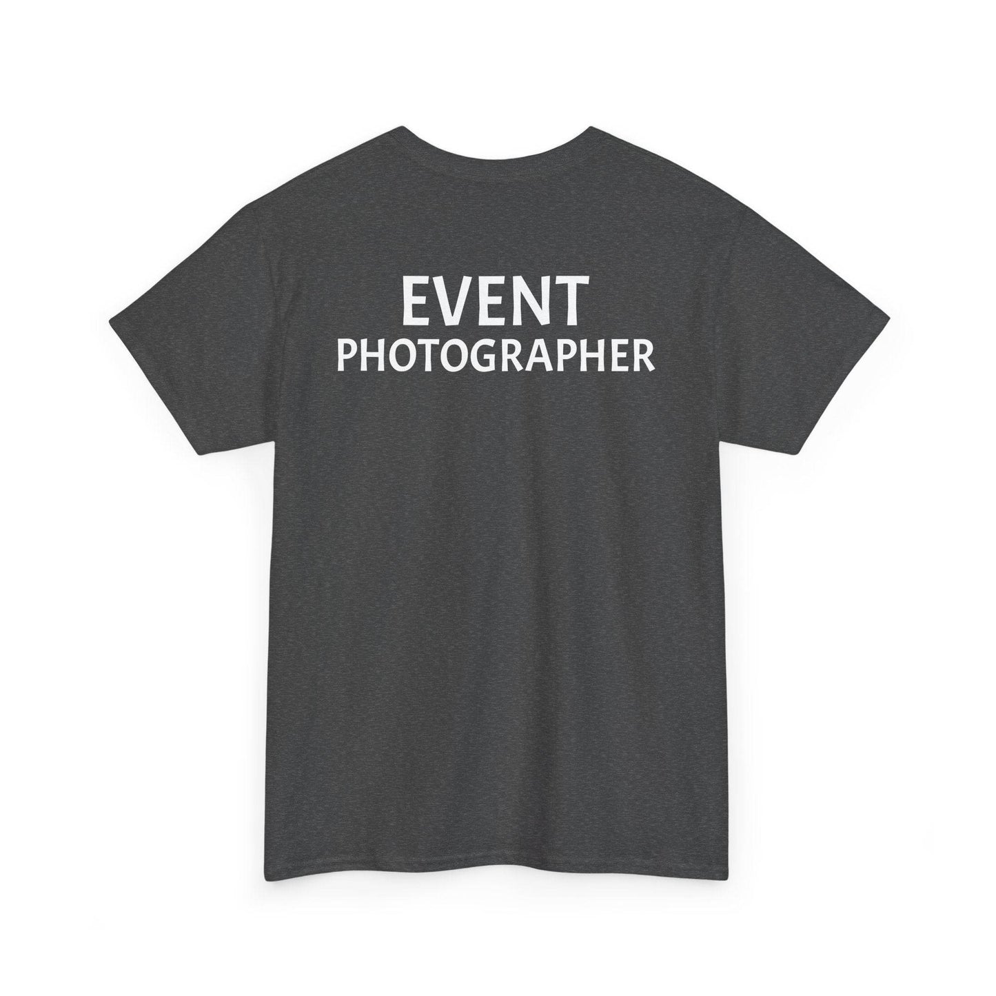 Unisex Heavy Cotton Tee - Event Photographer Graphic Shirt - Little Flower Farm