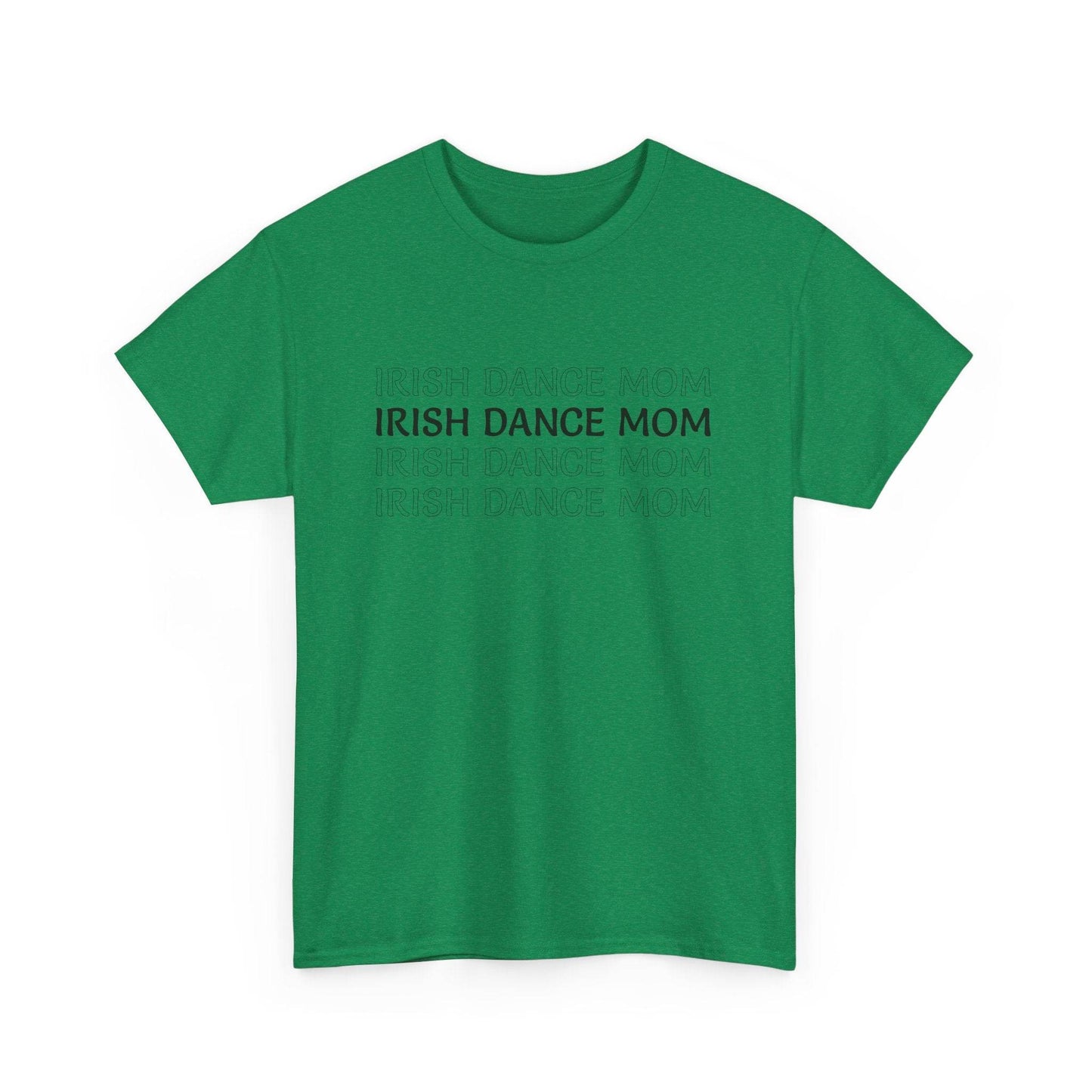 Irish Dance Mom Tee, St. Patrick's Day Shirt, Celtic Dance T-Shirt, Irish Pride Top, Shamrock Apparel - Little Flower Farm