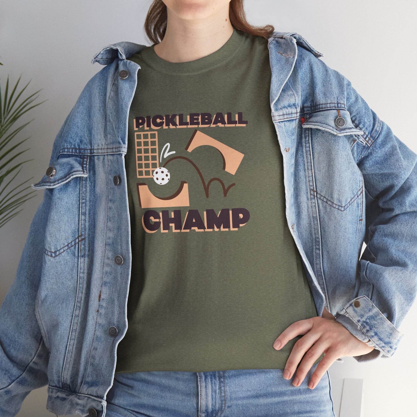 Pickleball Champ Tee, Pickleball Player Gift, Unisex Tee, Sports Shirt, Pickleball Lover Shirt - Little Flower Farm