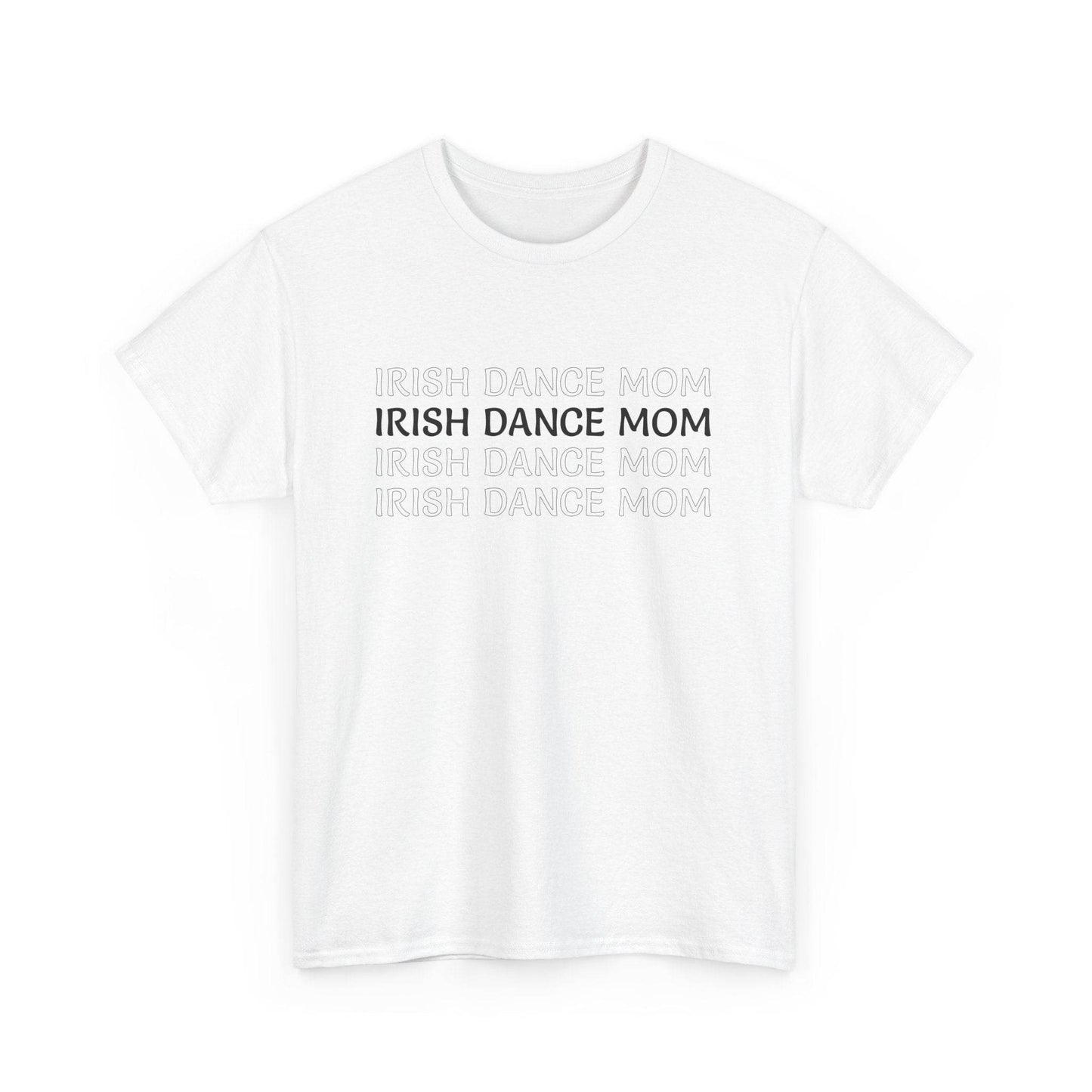 Irish Dance Mom Tee, St. Patrick's Day Shirt, Celtic Dance T-Shirt, Irish Pride Top, Shamrock Apparel - Little Flower Farm