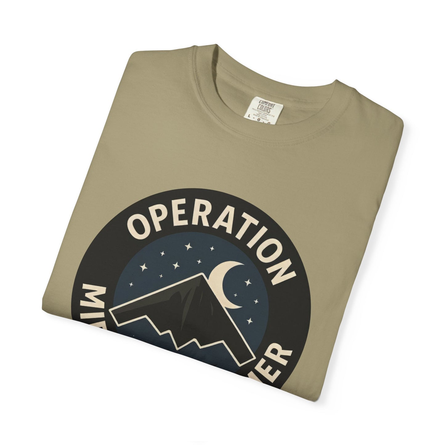 Operation Midnight Hammer T-Shirt Garment-Dyed Unisex T-Shirt | Casual Comfort Tee for Everyday Wear, Great for Gifts, 509th