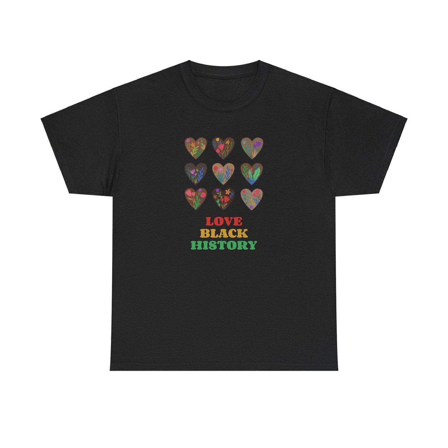 Love Black History Tee, Martin Luther King Graphic Shirt, Civil Rights Activist, American History, Pride - Little Flower Farm