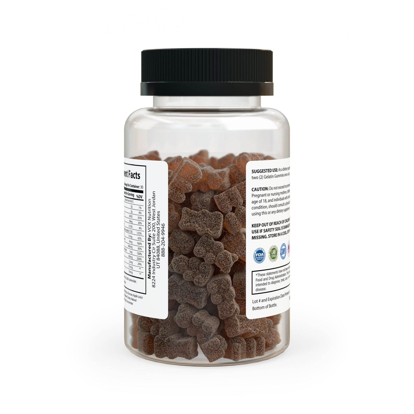 Flower Power Multivitamin Gummies for Adults (60 Gummies) - Little Flower Farm