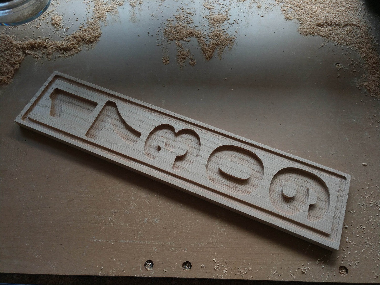 Vertical Solid Oak Hardwood House Number Street Sign (Custom Made to Order) - Little Flower Farm