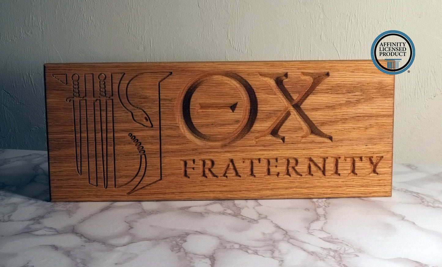 Theta Chi Officially Licensed Greek Letters Logo Sign - Little Flower Farm