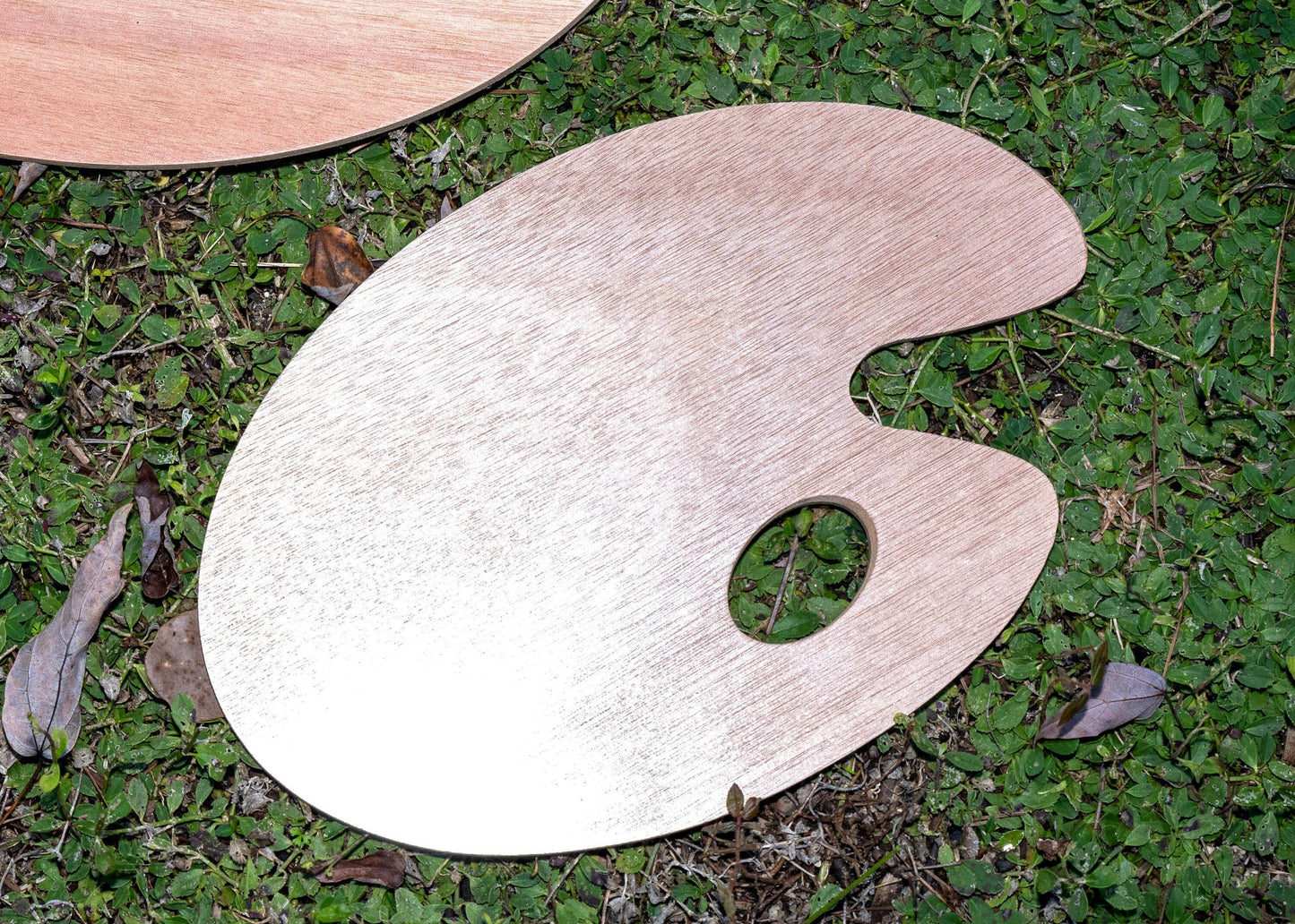 Custom Laser Engraved Wood Paint Palette for Left or Right Handed Artists! - Little Flower Farm