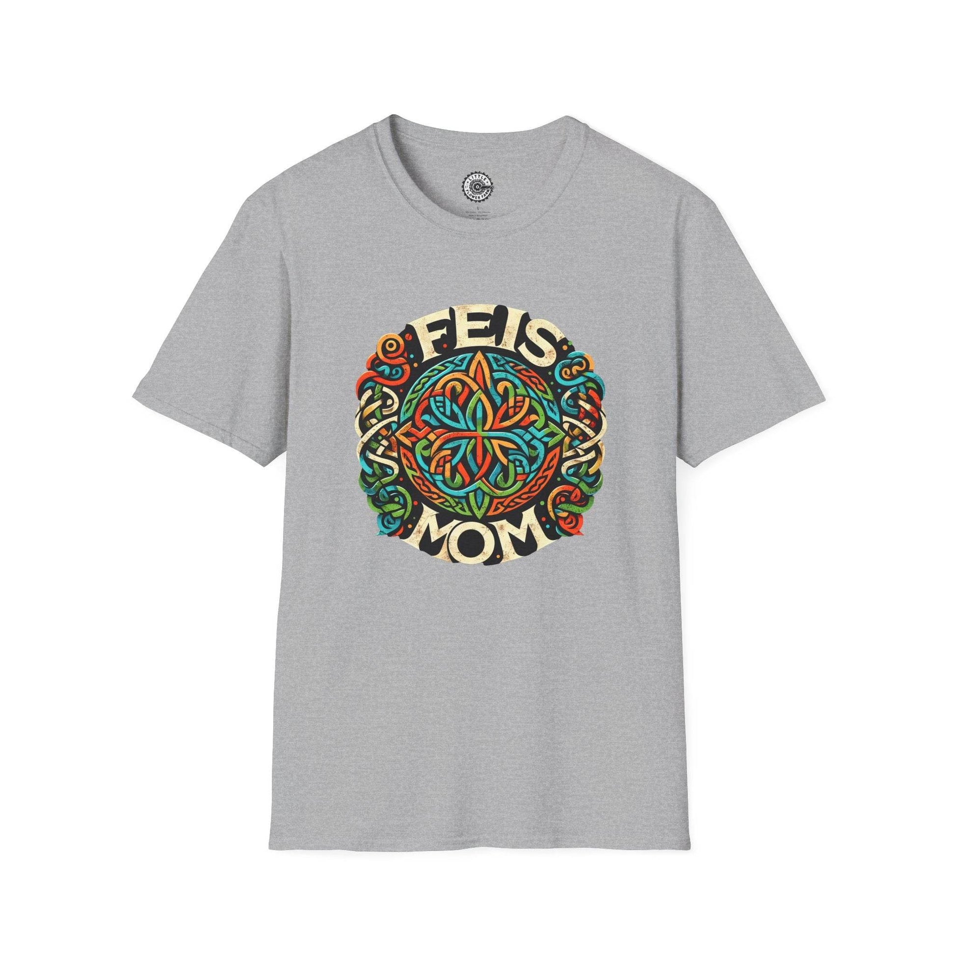 Feis Mom Irish Dance Competition Unisex Softstyle T-Shirt, Irish Dance Shirt, Dance Mom Tee, Dance Competition Apparel, Gift for Feis Mom, - Little Flower Farm