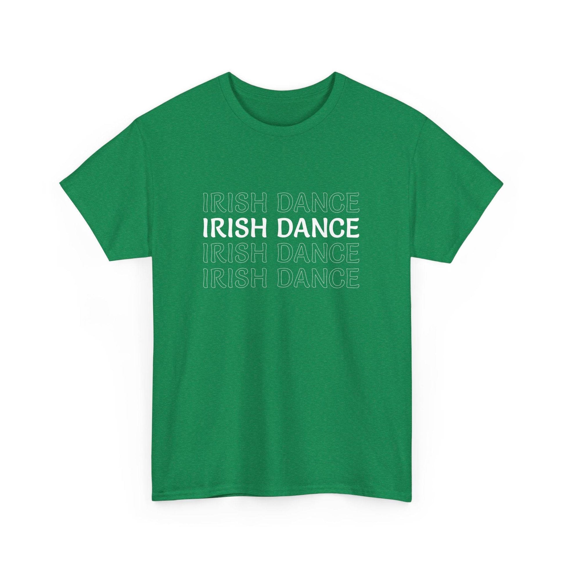 Irish Dance Tee, St. Patrick's Day Shirt, Celtic Dance T-Shirt, Irish Pride Top, Shamrock Apparel - Little Flower Farm