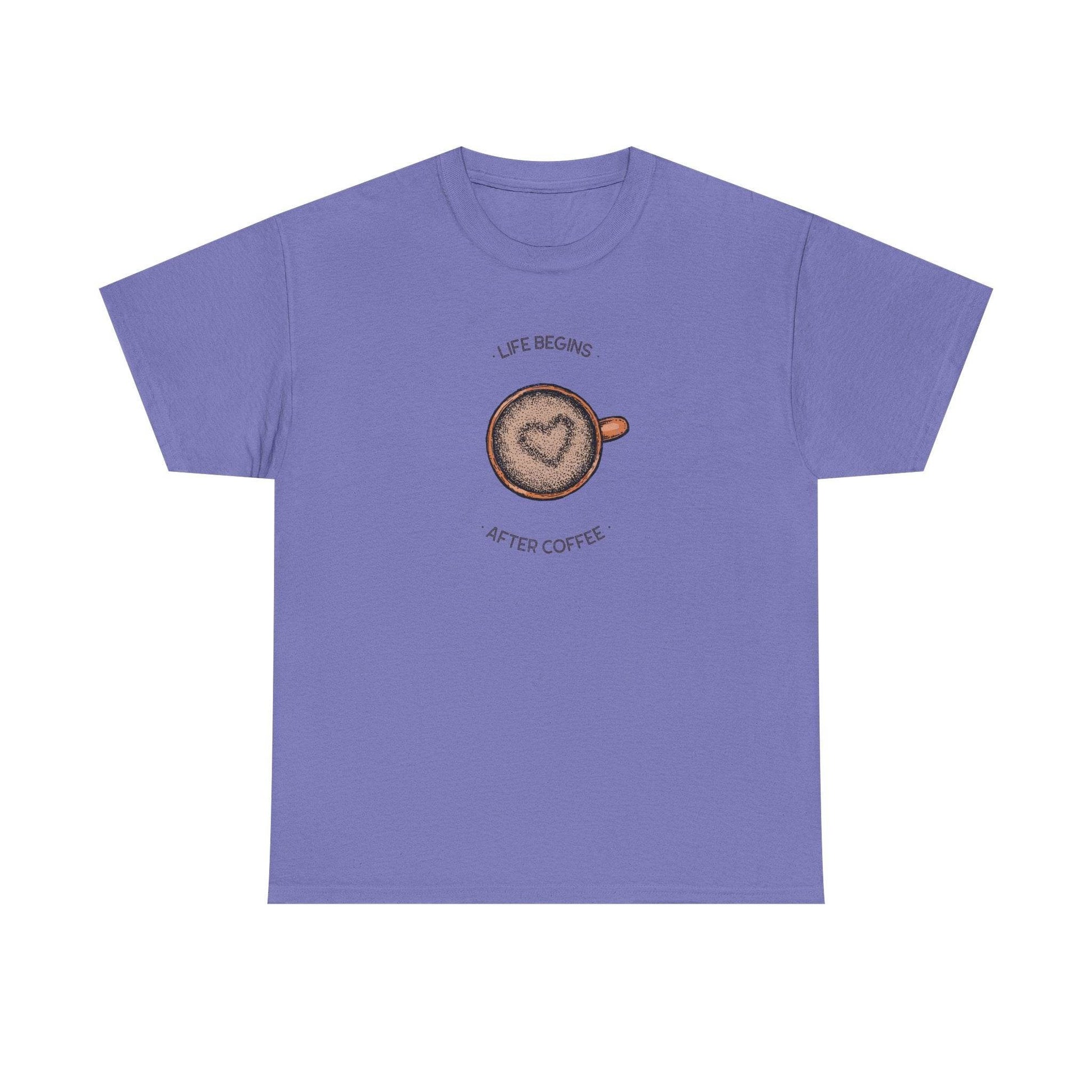 Coffee Lover Unisex Tee, Coffee Tee, Caffeine Addict Shirt, Funny Coffee Shirt, Coffee Gift, Coffee T-Shirt - Little Flower Farm