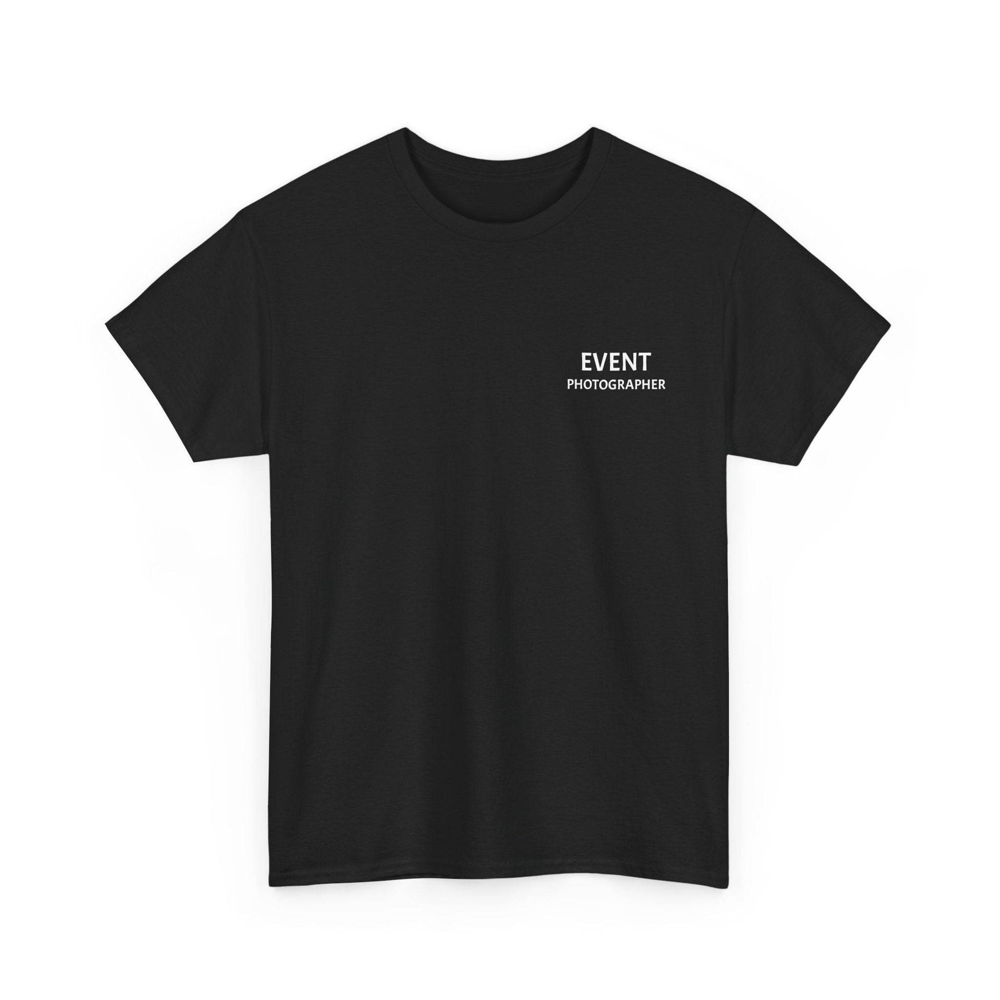Unisex Heavy Cotton Tee - Event Photographer Graphic Shirt - Little Flower Farm