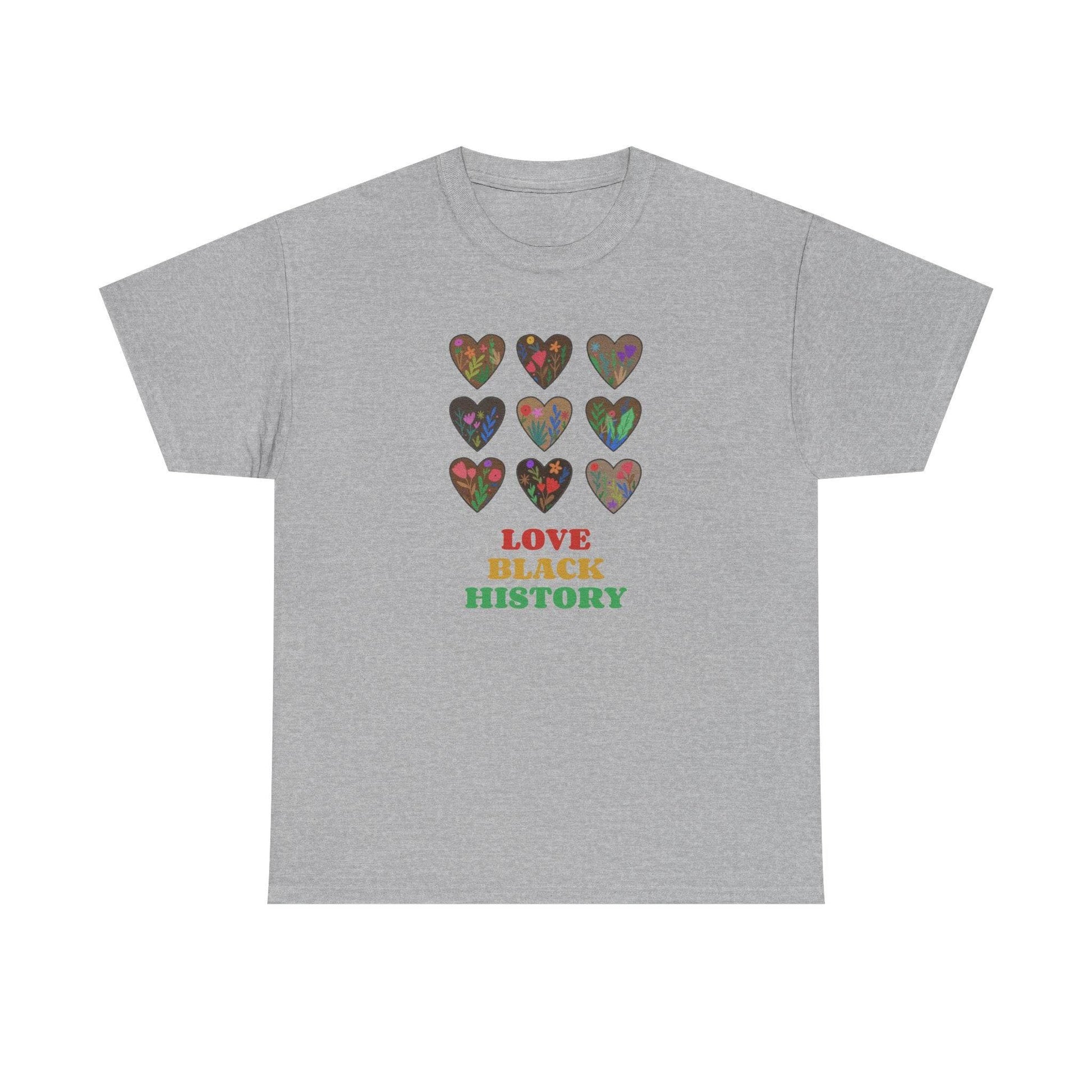 Love Black History Tee, Martin Luther King Graphic Shirt, Civil Rights Activist, American History, Pride - Little Flower Farm