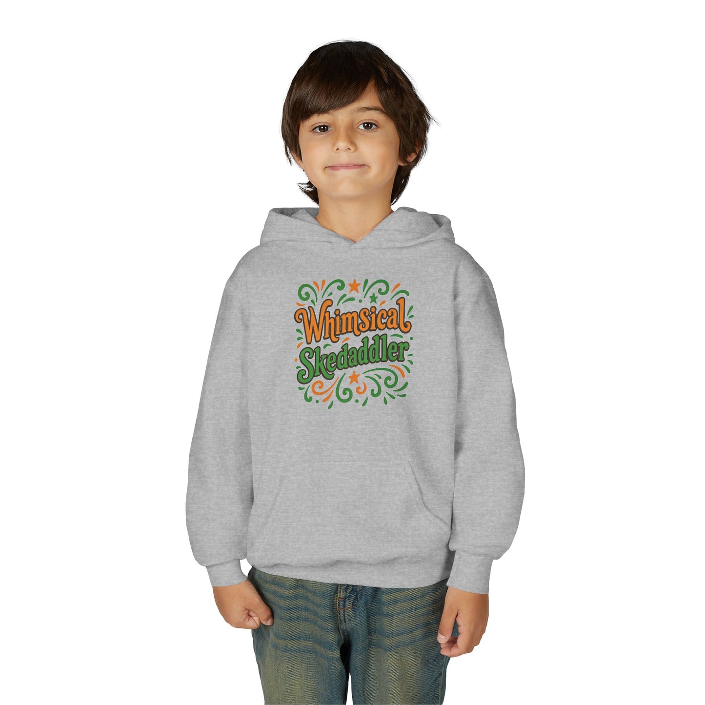 Whimsical Skedaddler Youth Hoodie, Fun Sweatshirt for Kids, Cozy Gift for Birthdays, Holiday Celebrations, Playful Casual Wear