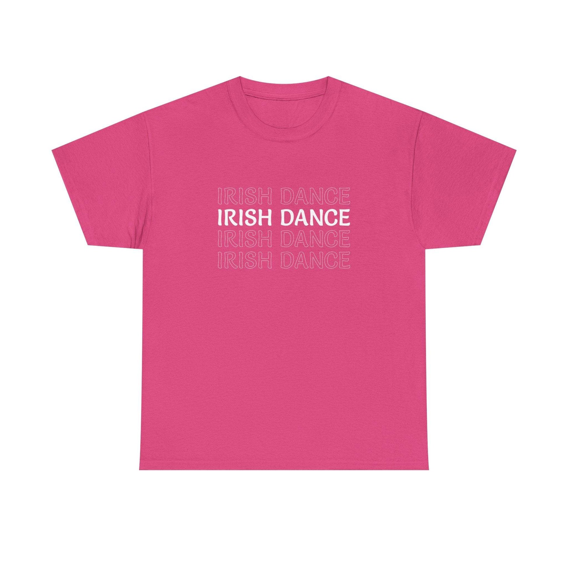 Irish Dance Tee, St. Patrick's Day Shirt, Celtic Dance T-Shirt, Irish Pride Top, Shamrock Apparel - Little Flower Farm