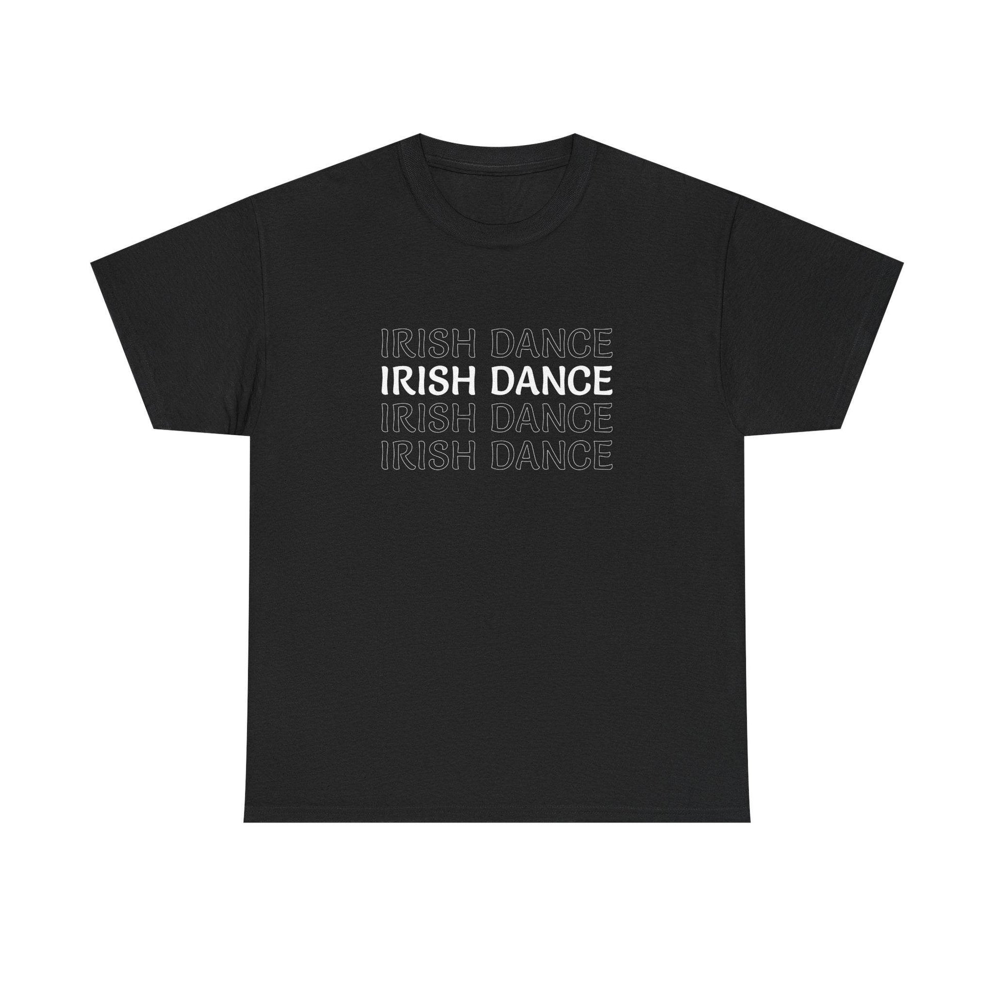 Irish Dance Tee, St. Patrick's Day Shirt, Celtic Dance T-Shirt, Irish Pride Top, Shamrock Apparel - Little Flower Farm
