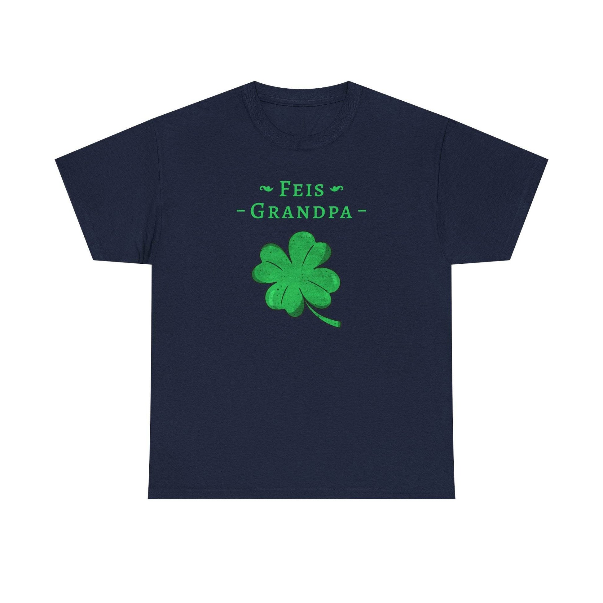 Feis Grandpa Tee, St. Patrick's Day Shirt, Celtic Dance T-Shirt, Irish Pride Top, Shamrock Apparel, Irish Dance Competition - Little Flower Farm