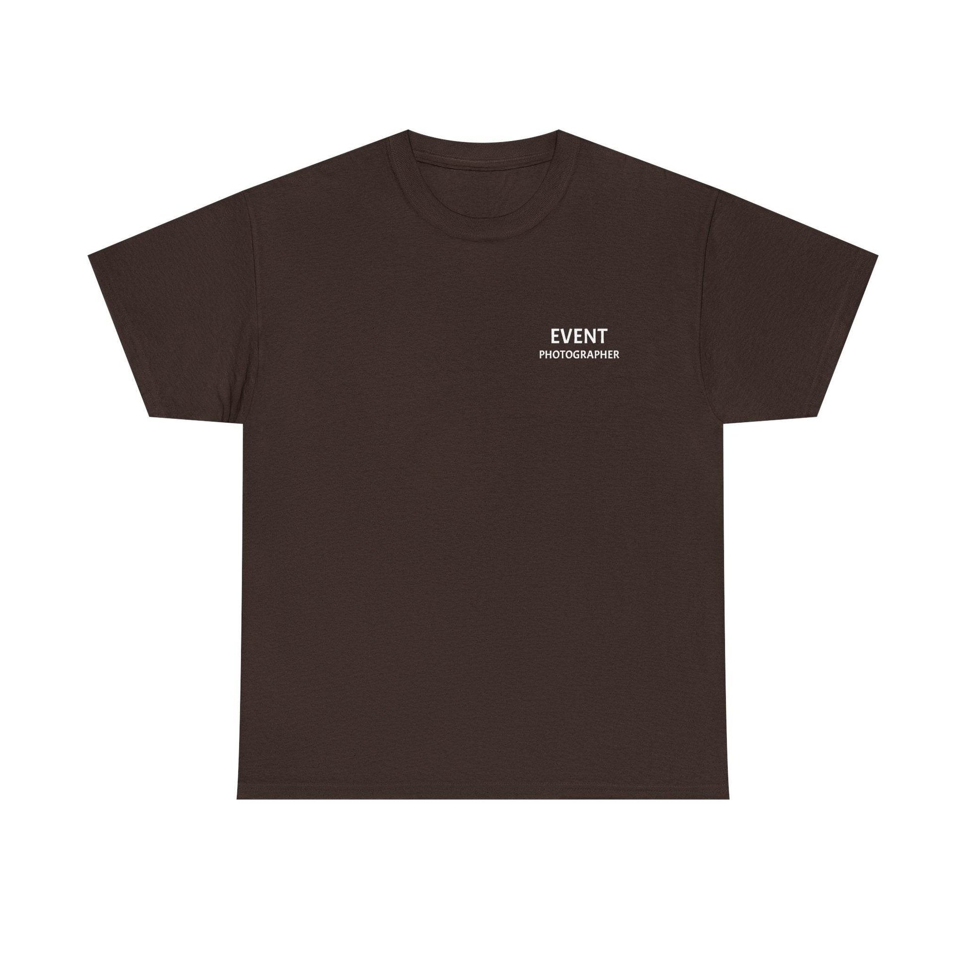 Unisex Heavy Cotton Tee - Event Photographer Graphic Shirt - Little Flower Farm