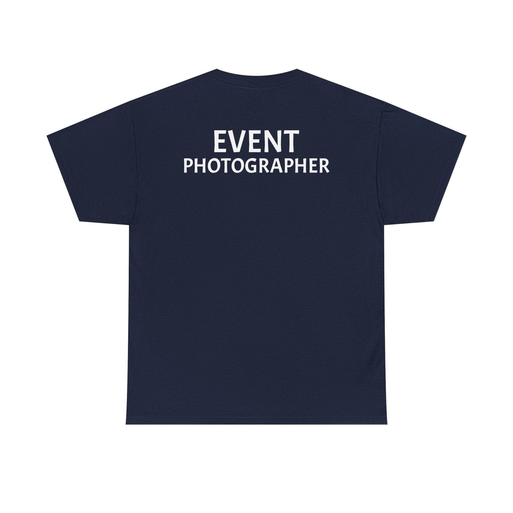 Unisex Heavy Cotton Tee - Event Photographer Graphic Shirt - Little Flower Farm