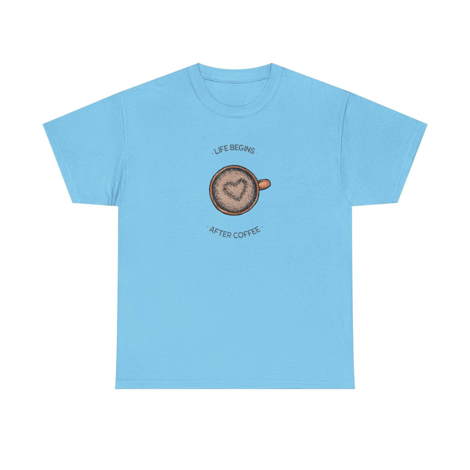 Coffee Lover Unisex Tee, Coffee Tee, Caffeine Addict Shirt, Funny Coffee Shirt, Coffee Gift, Coffee T-Shirt - Little Flower Farm