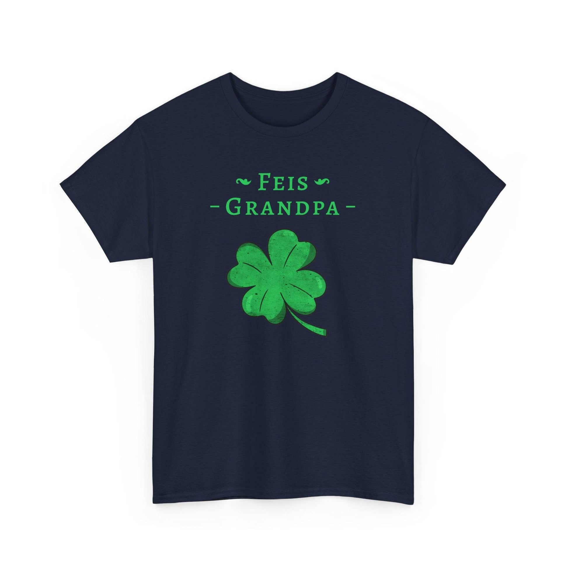 Feis Grandpa Tee, St. Patrick's Day Shirt, Celtic Dance T-Shirt, Irish Pride Top, Shamrock Apparel, Irish Dance Competition - Little Flower Farm