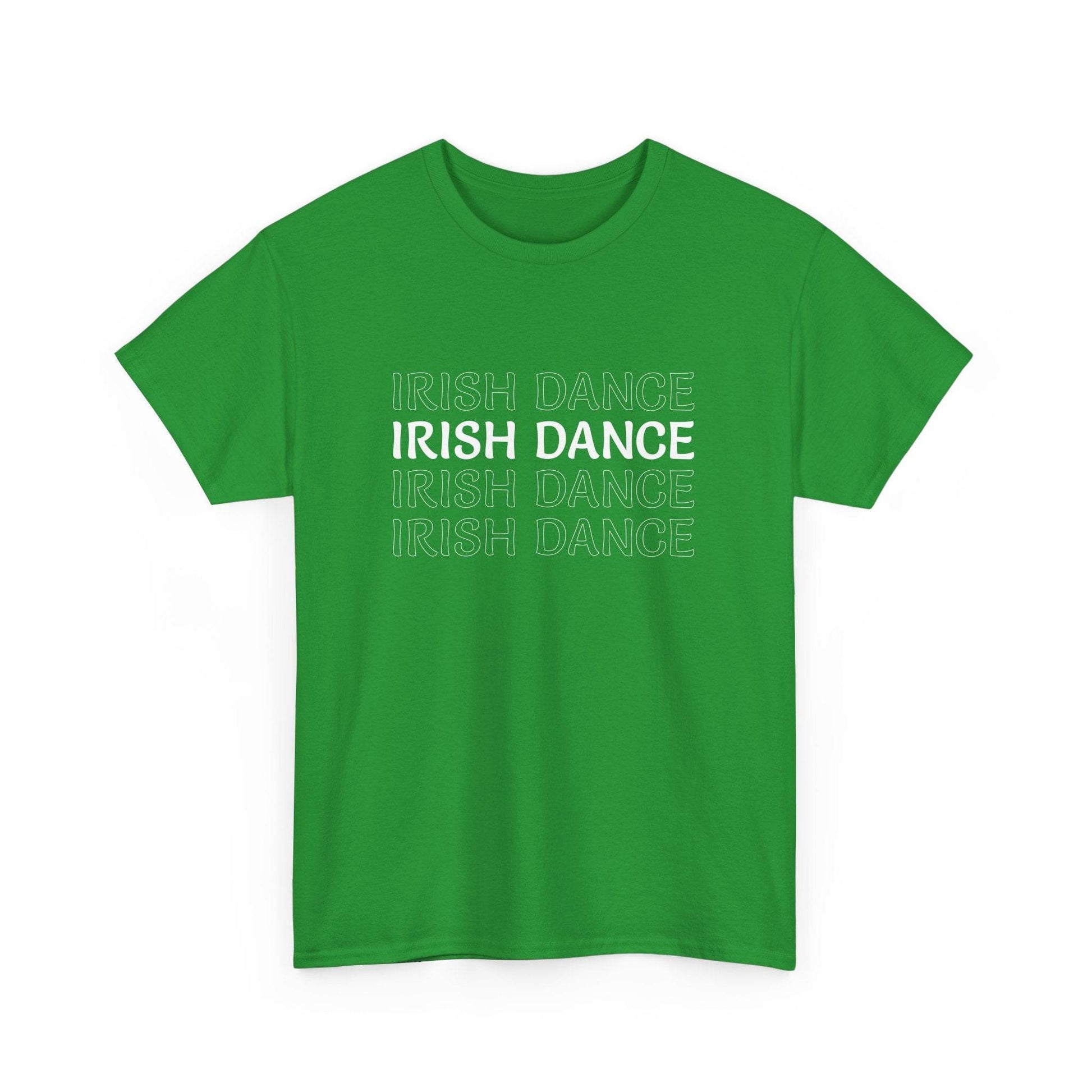Irish Dance Tee, St. Patrick's Day Shirt, Celtic Dance T-Shirt, Irish Pride Top, Shamrock Apparel - Little Flower Farm