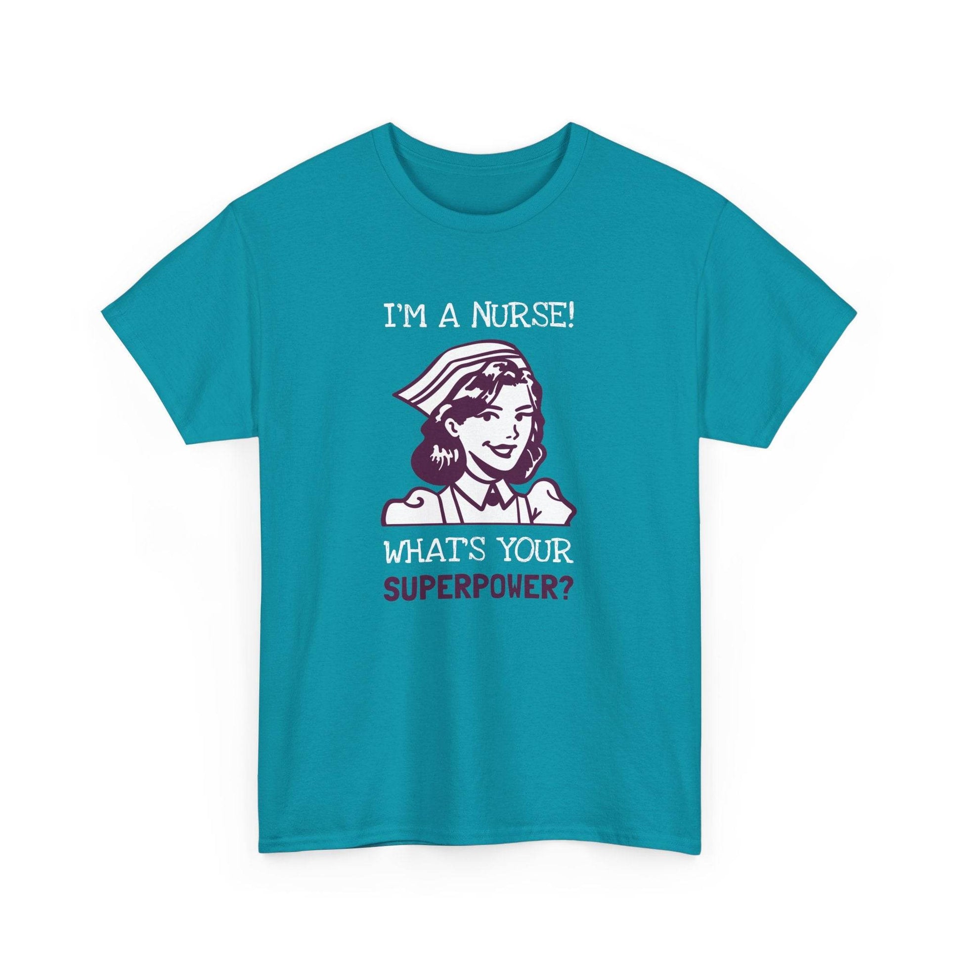 Nurse Superpower T-Shirt, Nurse Gift, RN Appreciation Shirt, ARNP Thank You Top - Little Flower Farm