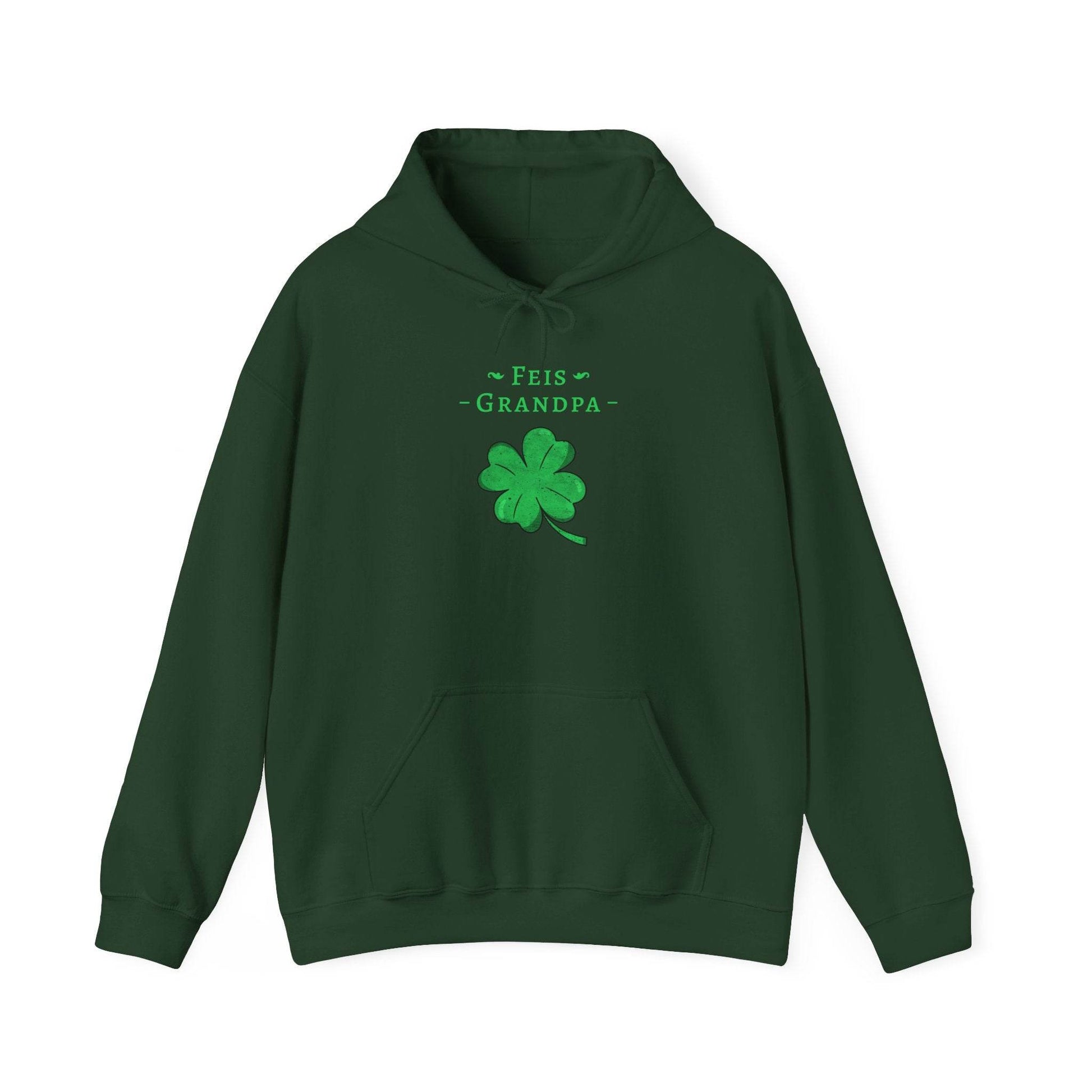 Feis Grandpa Hoodie, Irish Dance Sweatshirt Gift, Unisex Dance Competition Clothing, Irish Grandfather Present, Hooded Jumper Apparel, - Little Flower Farm
