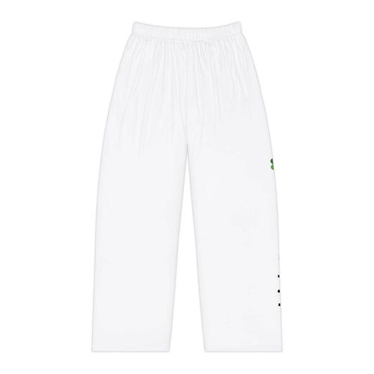 Irish Dancer Women's Pajama Pants - Shamrock Clover St. Patrick's Day Gift, Celtic Dance Costume PJs, Luck of the Irish Loungewear, Green - Little Flower Farm