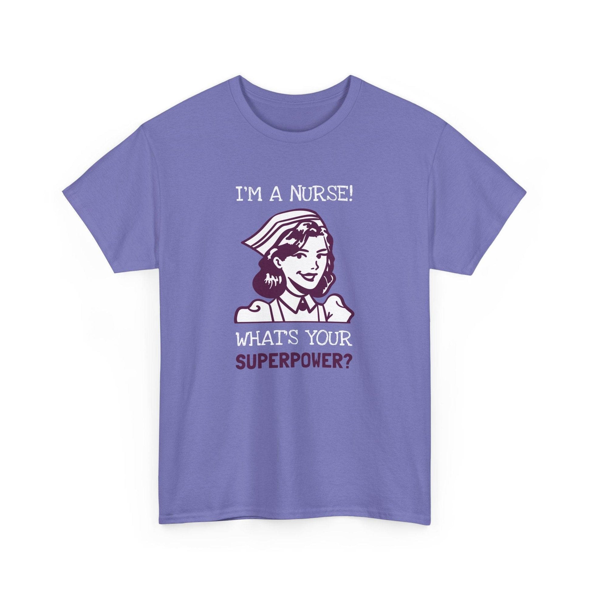 Nurse Superpower T-Shirt, Nurse Gift, RN Appreciation Shirt, ARNP Thank You Top - Little Flower Farm
