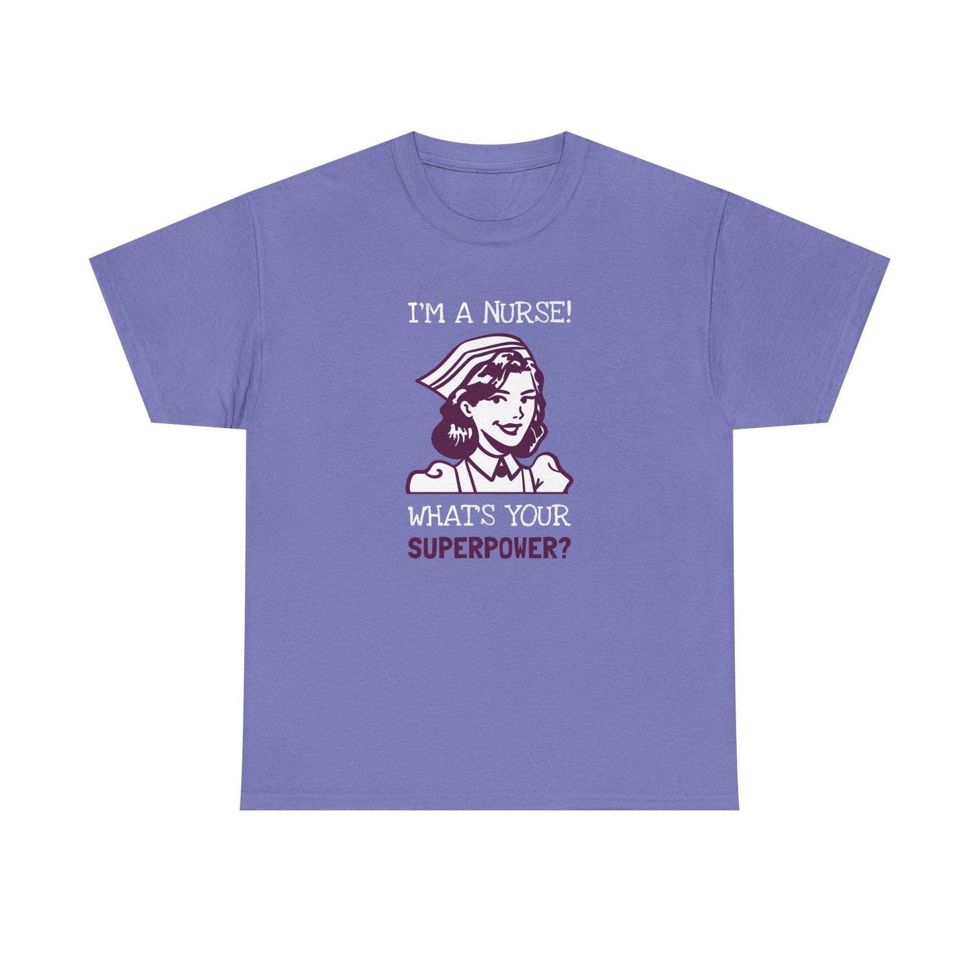Nurse Superpower T-Shirt, Nurse Gift, RN Appreciation Shirt, ARNP Thank You Top - Little Flower Farm