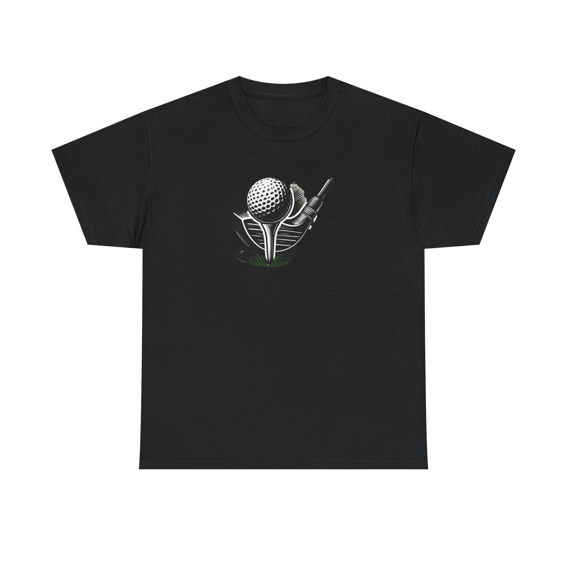 Golf Club Head Tee Shirt, Golf Lover Gift, Golfing Shirt, Unisex Tee, Golf Player FAV - Little Flower Farm