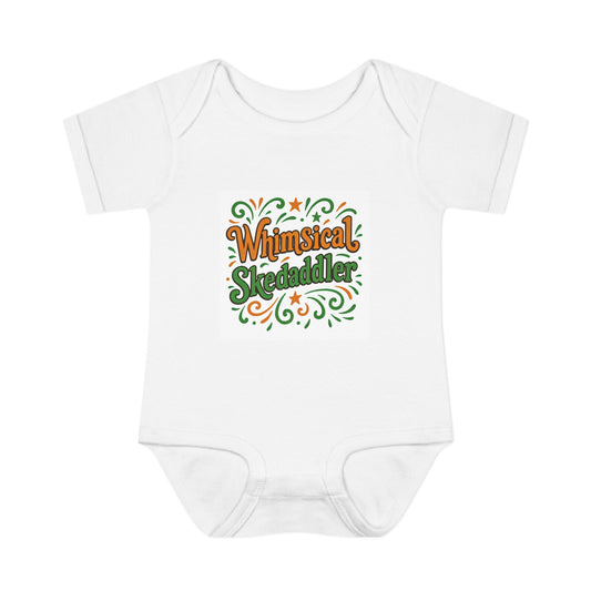 Whimsical Infant Baby Bodysuit, Cute Baby Clothing, Unique Baby Shower Gift, Fun Toddler Outfit, Playful Onesie, Birthday Gift for Baby