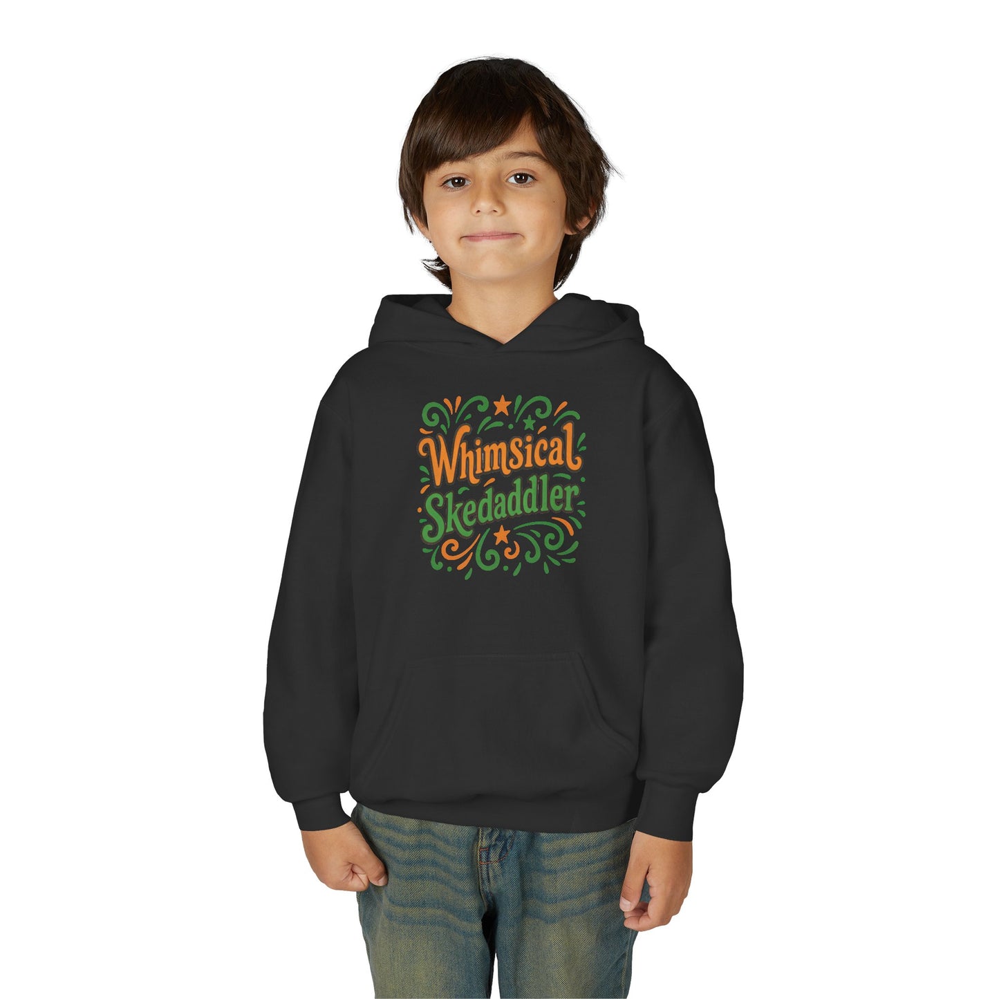 Whimsical Skedaddler Youth Hoodie, Fun Sweatshirt for Kids, Cozy Gift for Birthdays, Holiday Celebrations, Playful Casual Wear