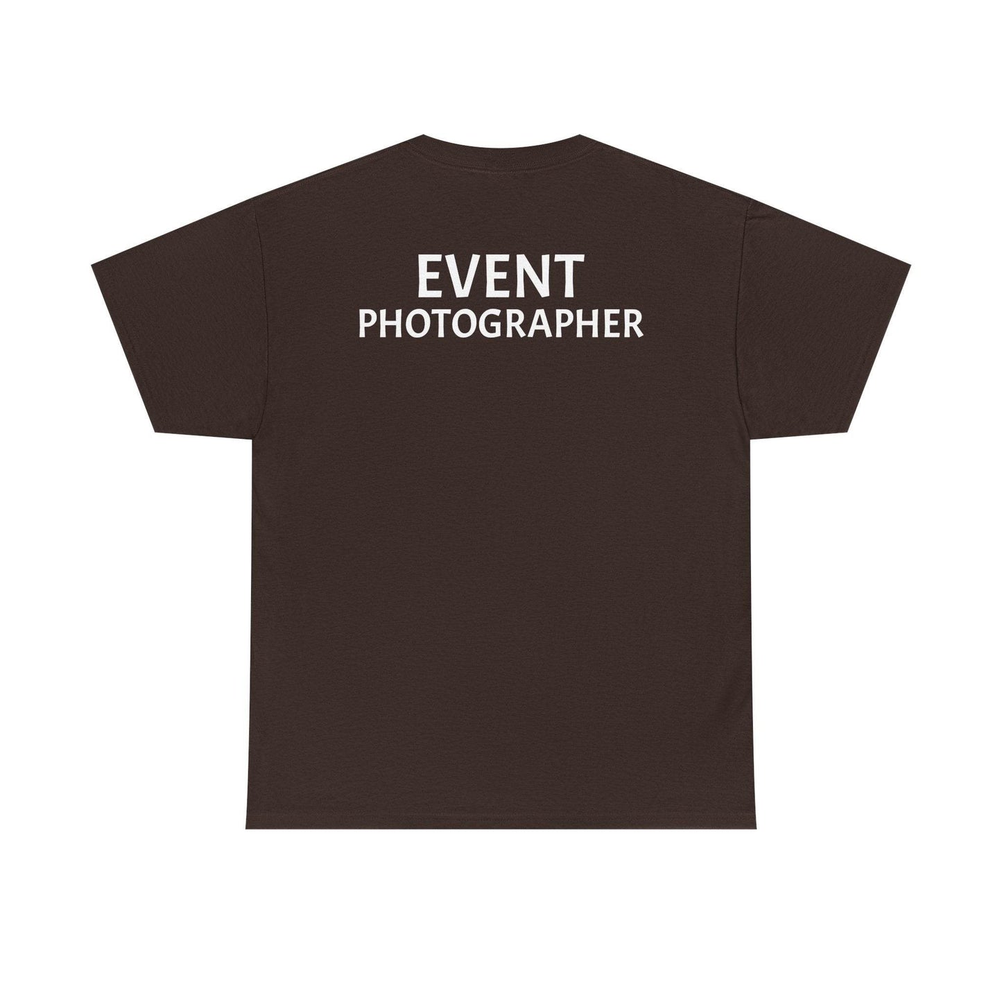 Unisex Heavy Cotton Tee - Event Photographer Graphic Shirt - Little Flower Farm
