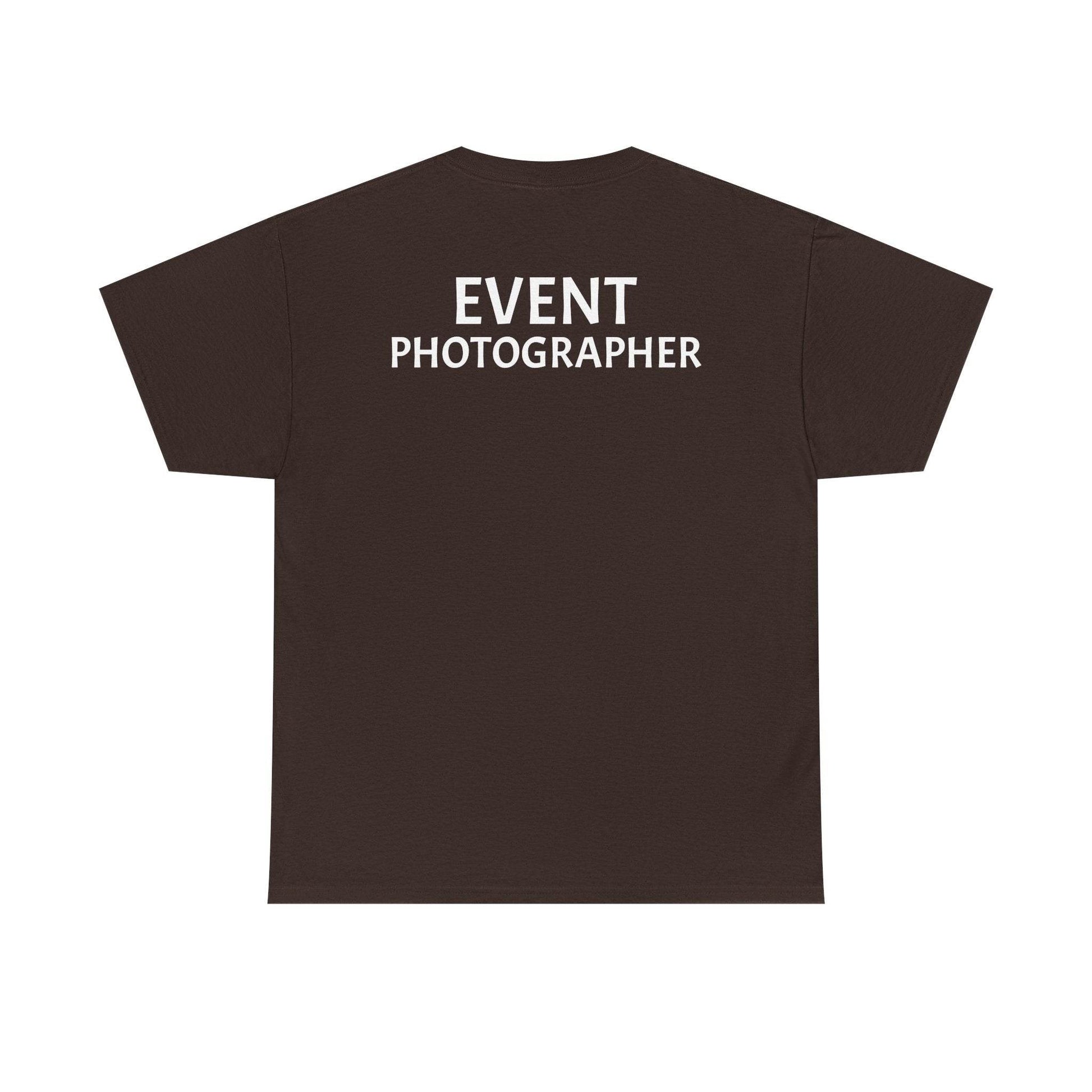 Unisex Heavy Cotton Tee - Event Photographer Graphic Shirt - Little Flower Farm