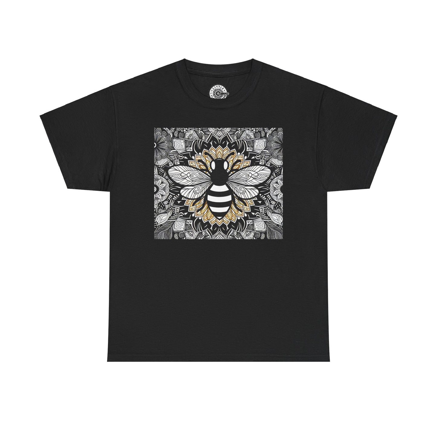 Honey Bee Design Unisex Heavy Cotton Tee