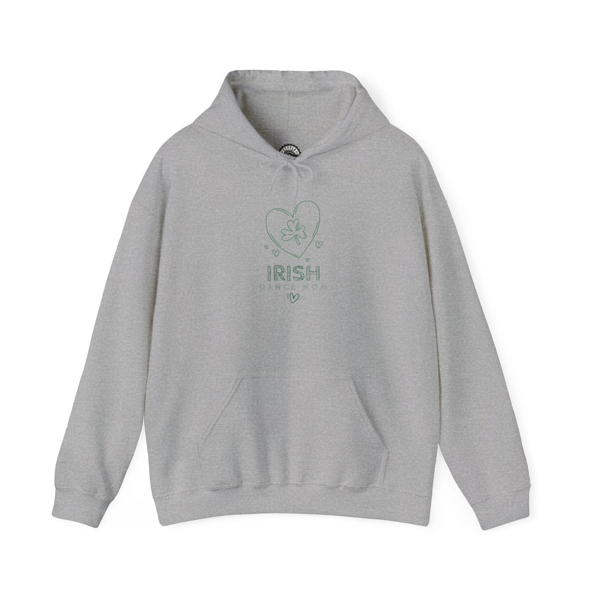 Irish Dance Mom Hoodie, Irish Dance Sweatshirt, Dance Mom Gift, Irish Dance Apparel, Irish Dance Team Hoodie - Little Flower Farm