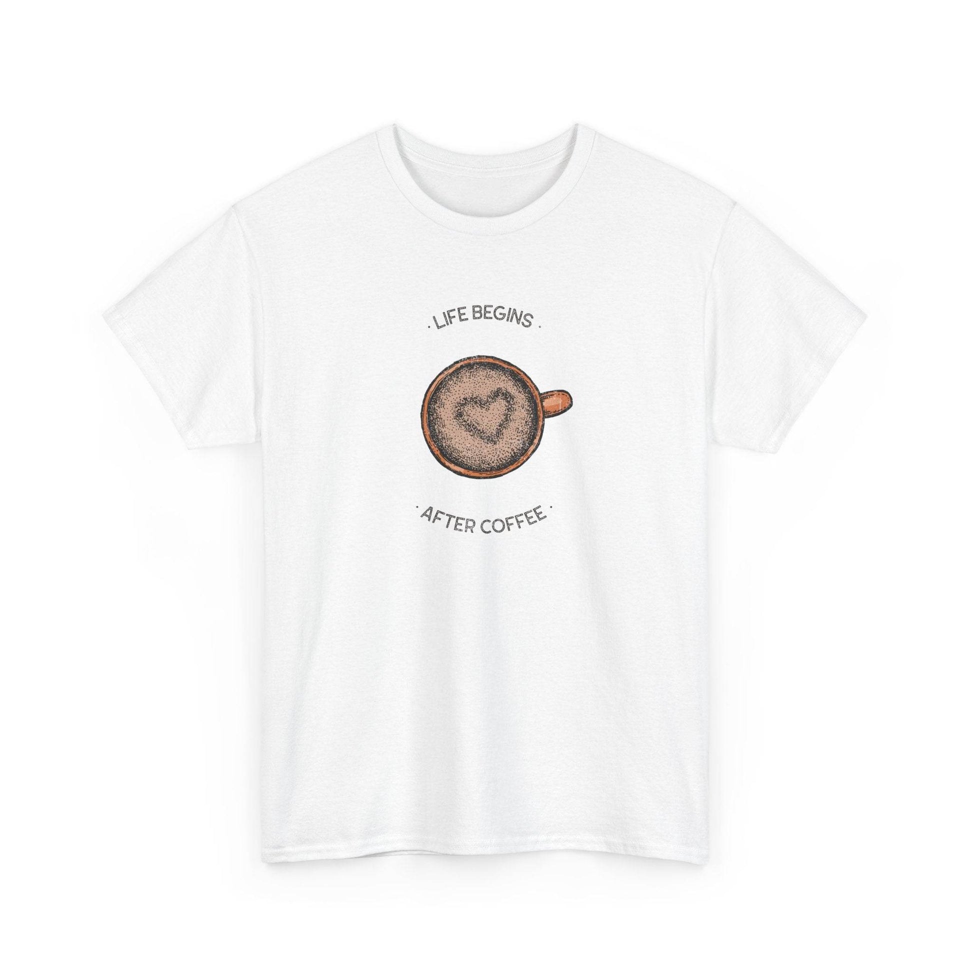 Coffee Lover Unisex Tee, Coffee Tee, Caffeine Addict Shirt, Funny Coffee Shirt, Coffee Gift, Coffee T-Shirt - Little Flower Farm