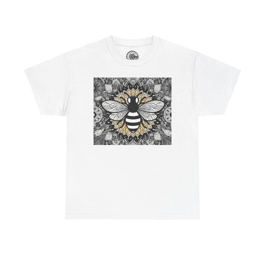 Honey Bee Design Unisex Heavy Cotton Tee