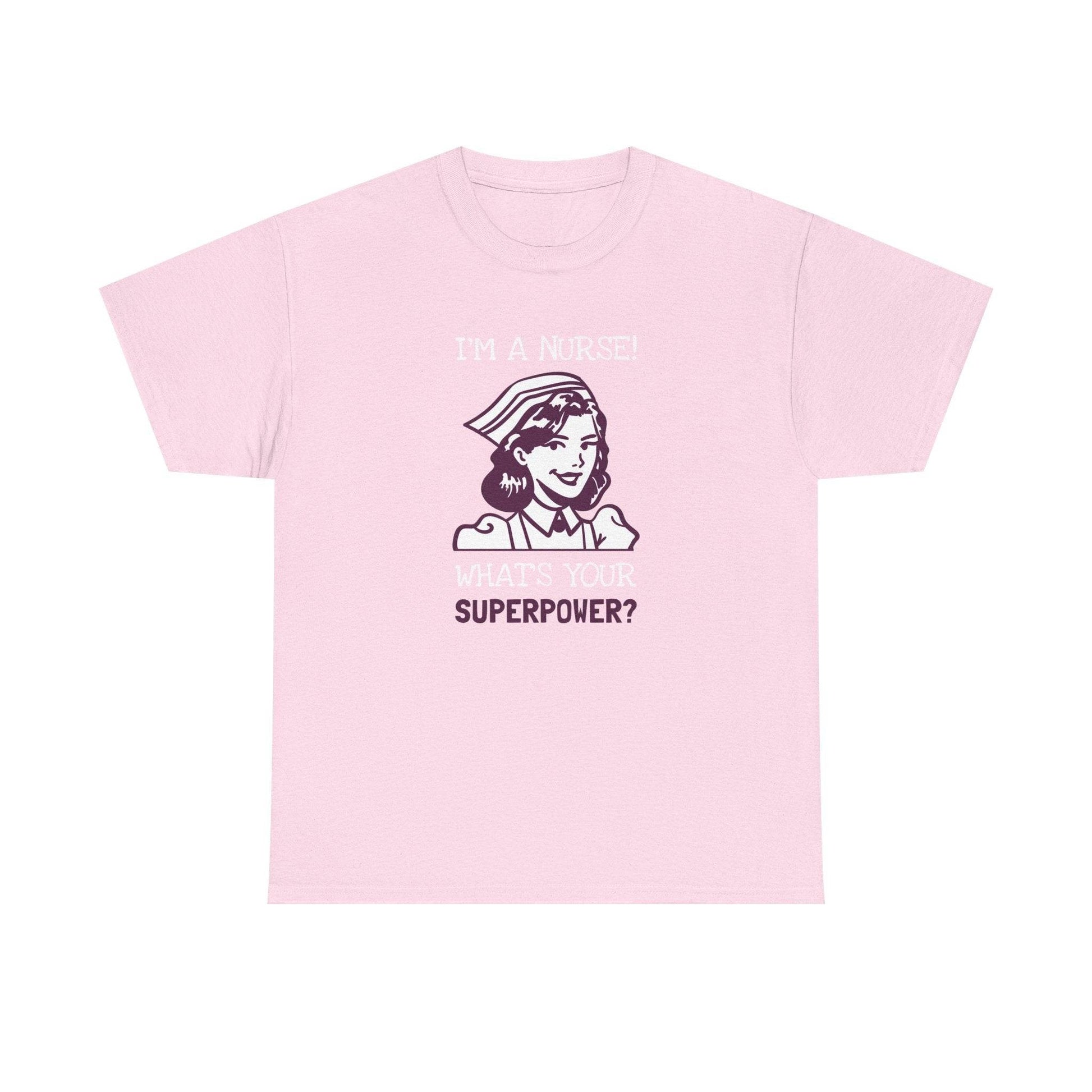 Nurse Superpower T-Shirt, Nurse Gift, RN Appreciation Shirt, ARNP Thank You Top - Little Flower Farm