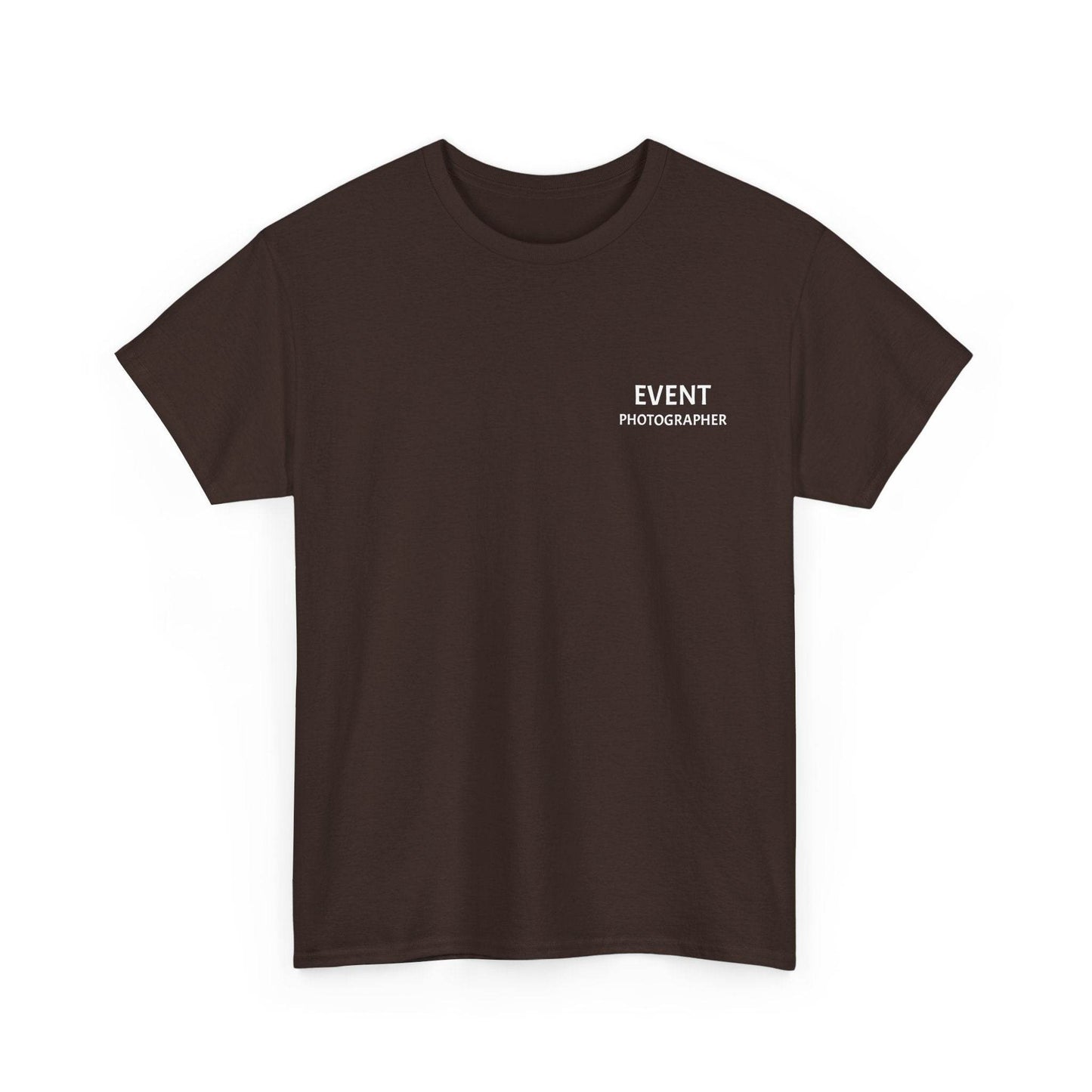 Unisex Heavy Cotton Tee - Event Photographer Graphic Shirt - Little Flower Farm