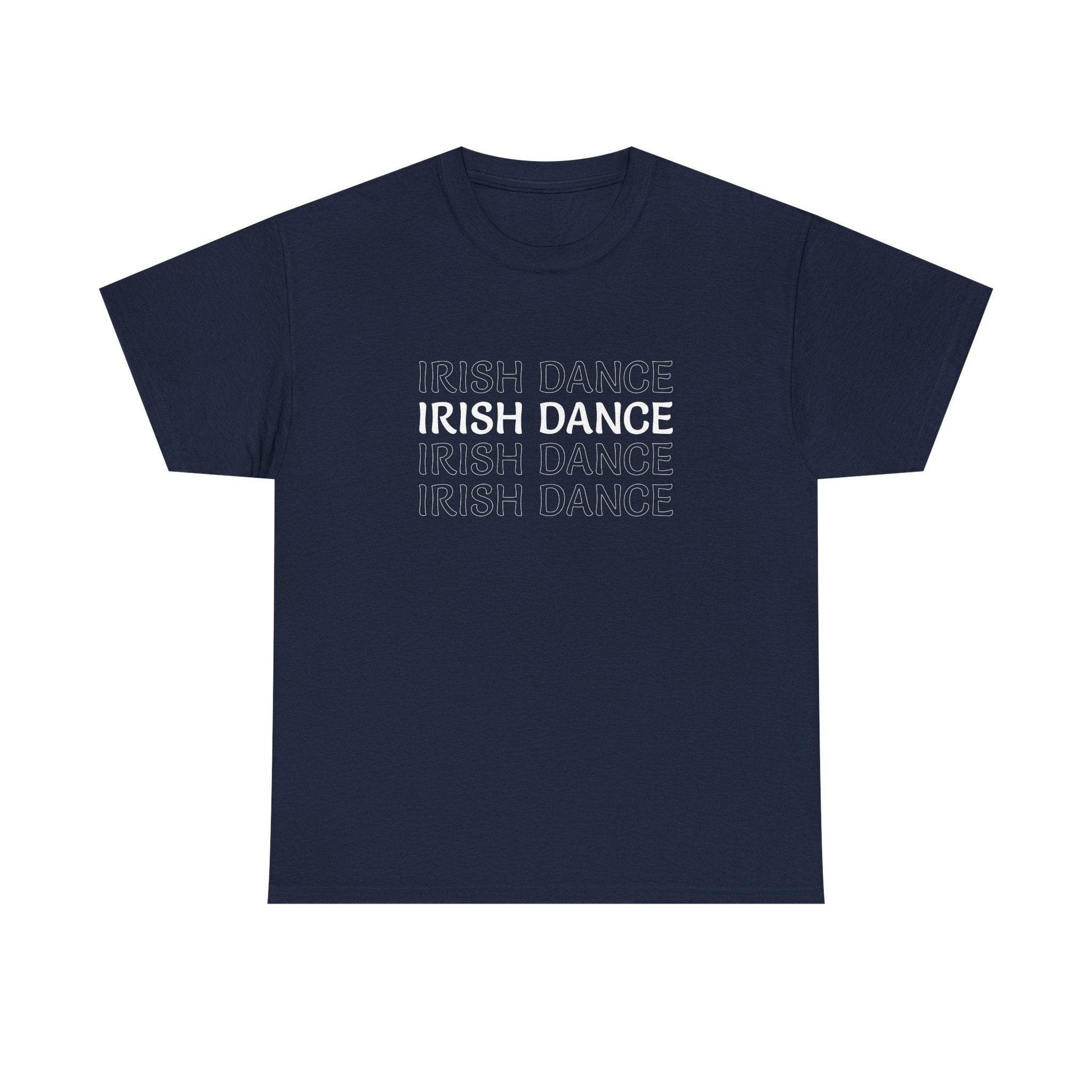 Irish Dance Tee, St. Patrick's Day Shirt, Celtic Dance T-Shirt, Irish Pride Top, Shamrock Apparel - Little Flower Farm